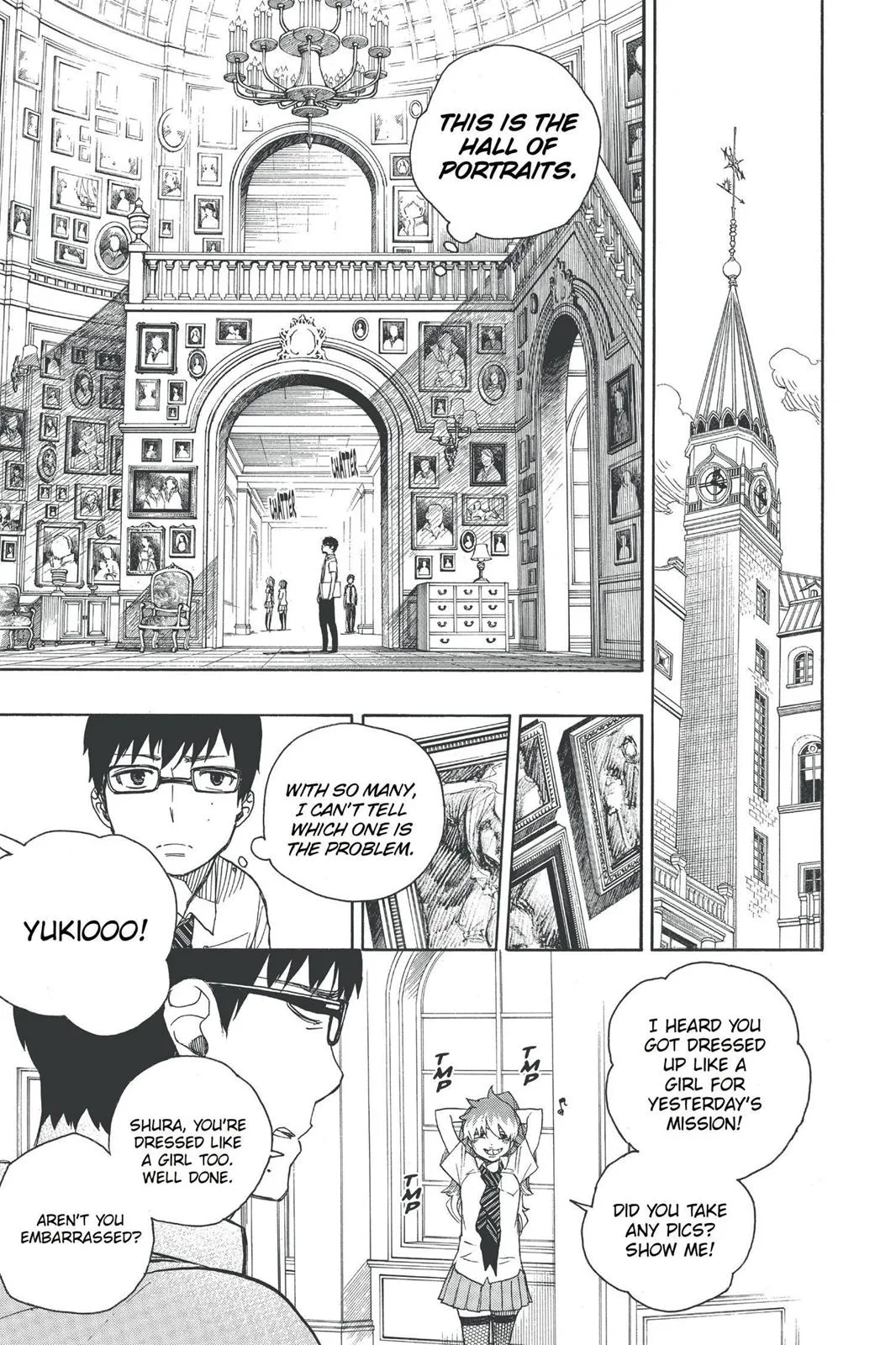 Blue Exorcist, chapter 42, page 10