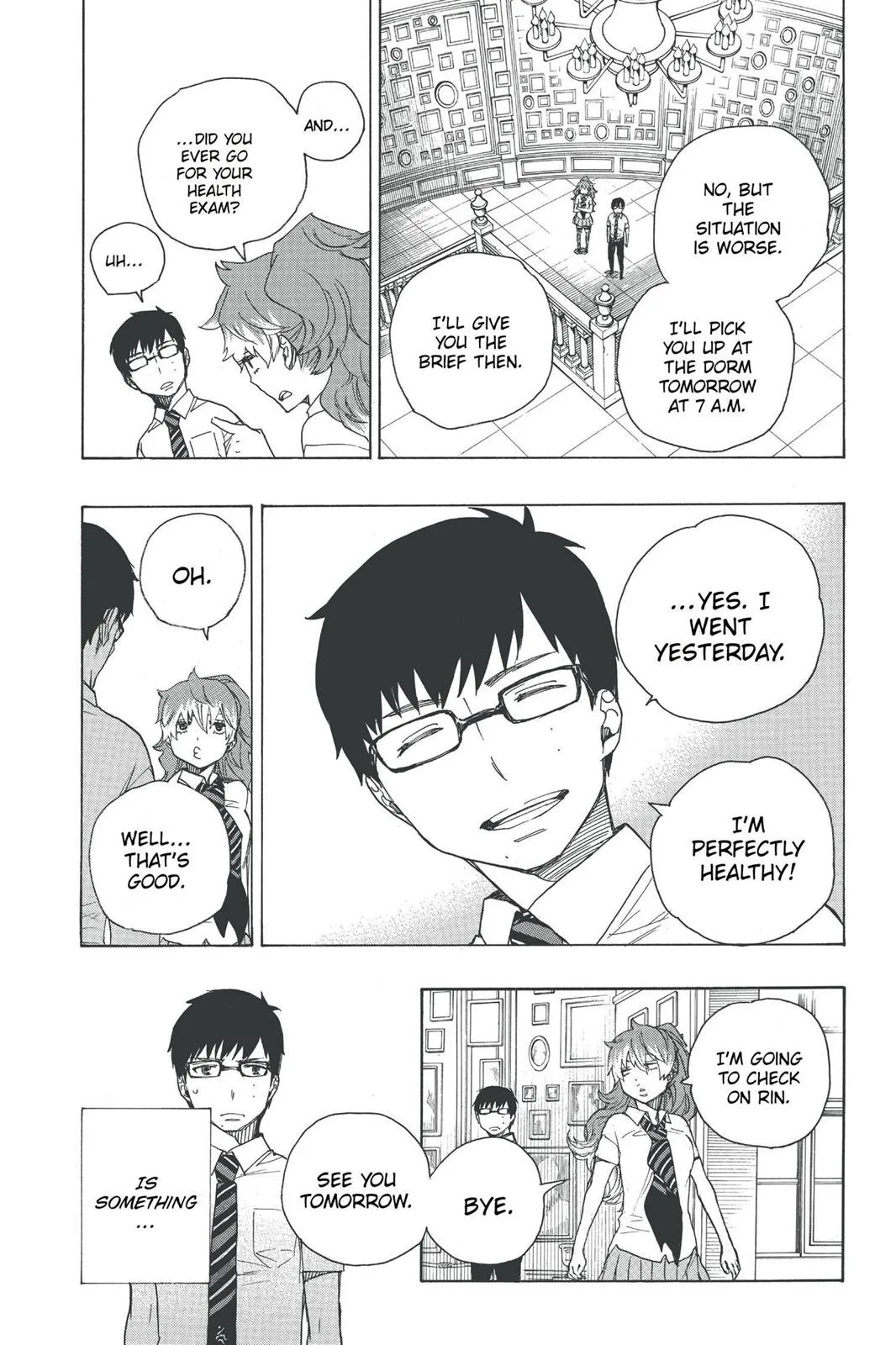 Blue Exorcist, chapter 42, page 14