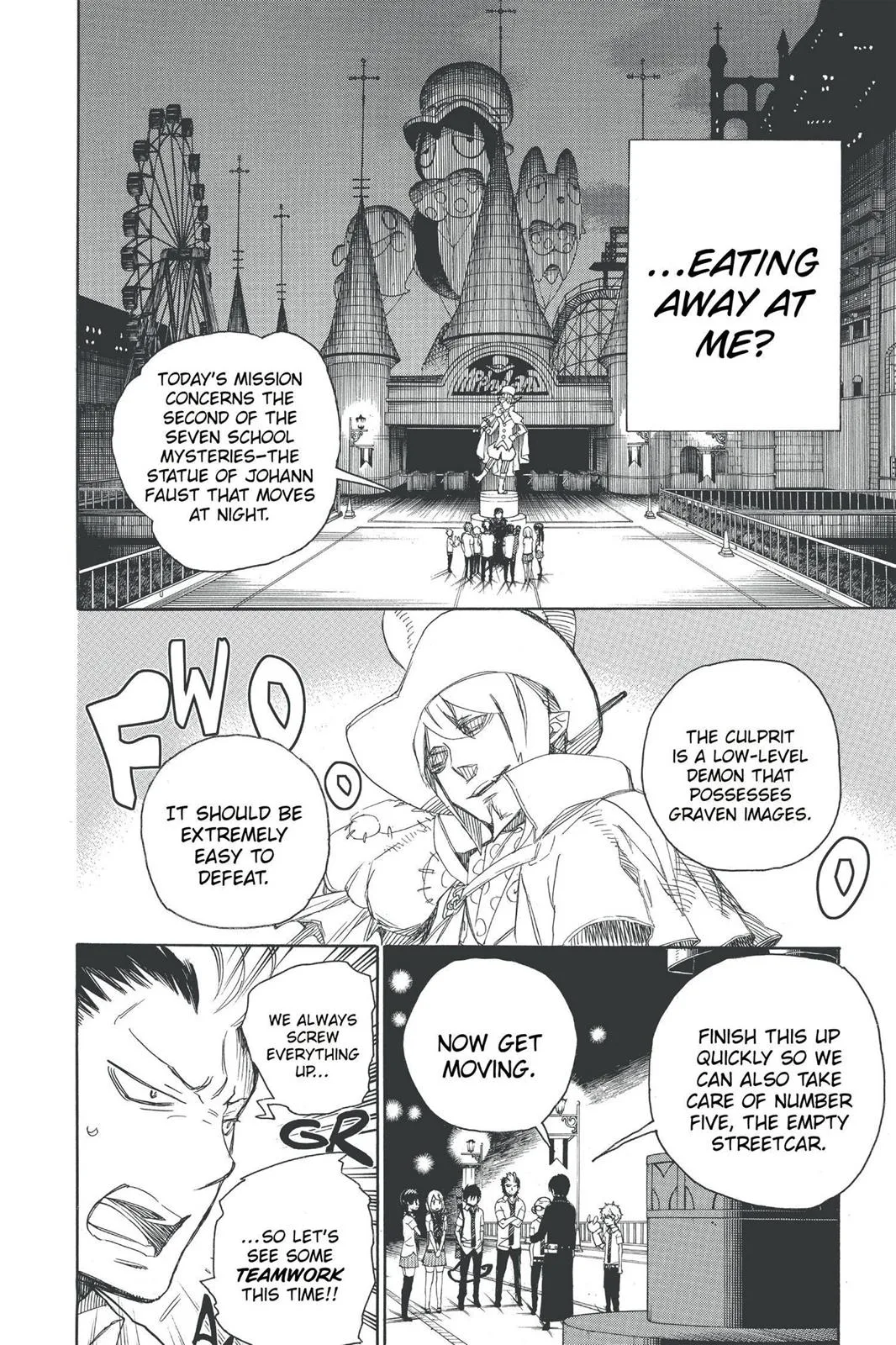 Blue Exorcist, chapter 42, page 15