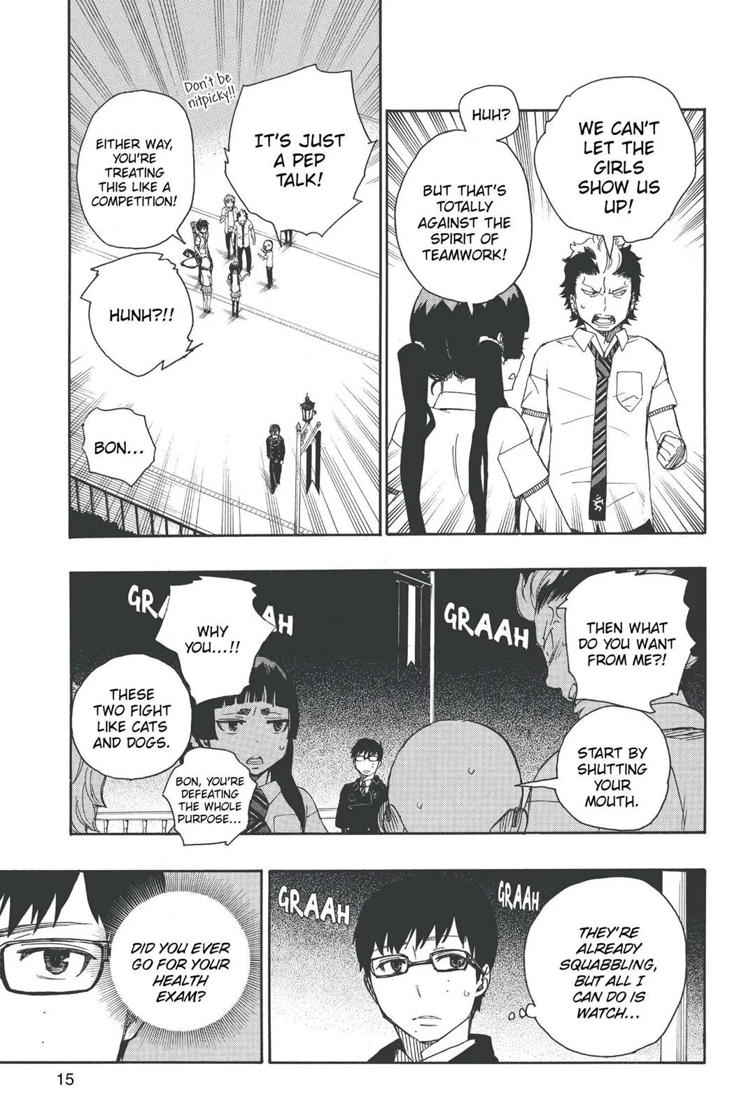 Blue Exorcist, chapter 42, page 16