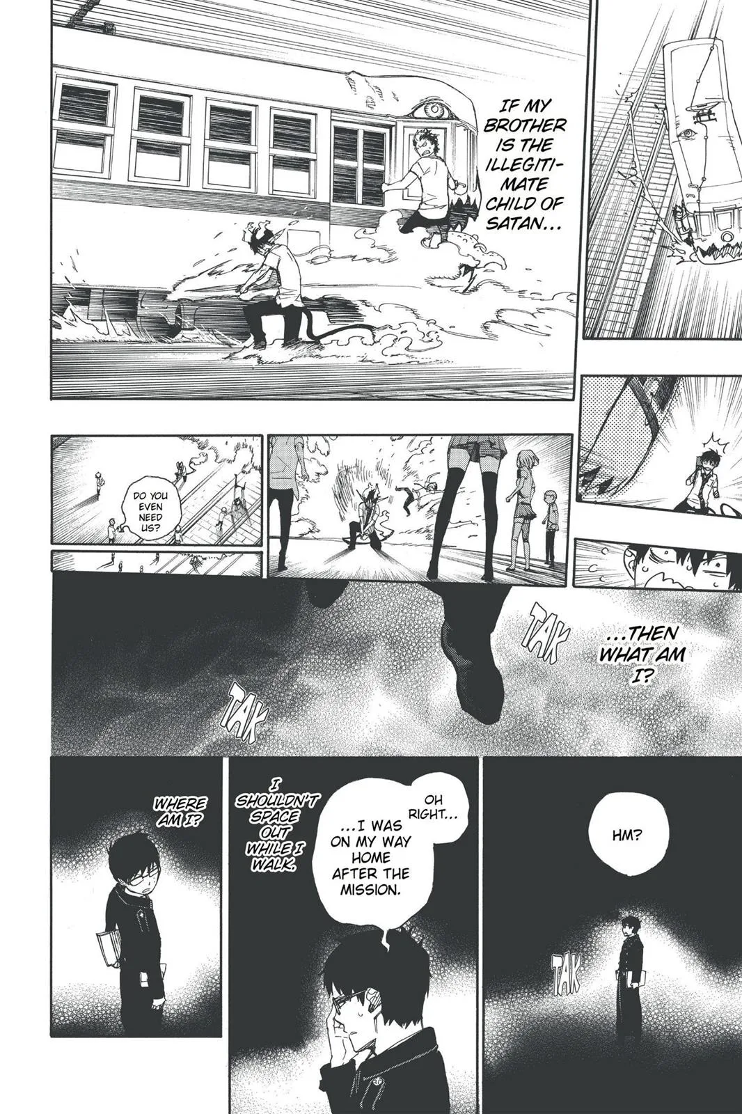 Blue Exorcist, chapter 42, page 21