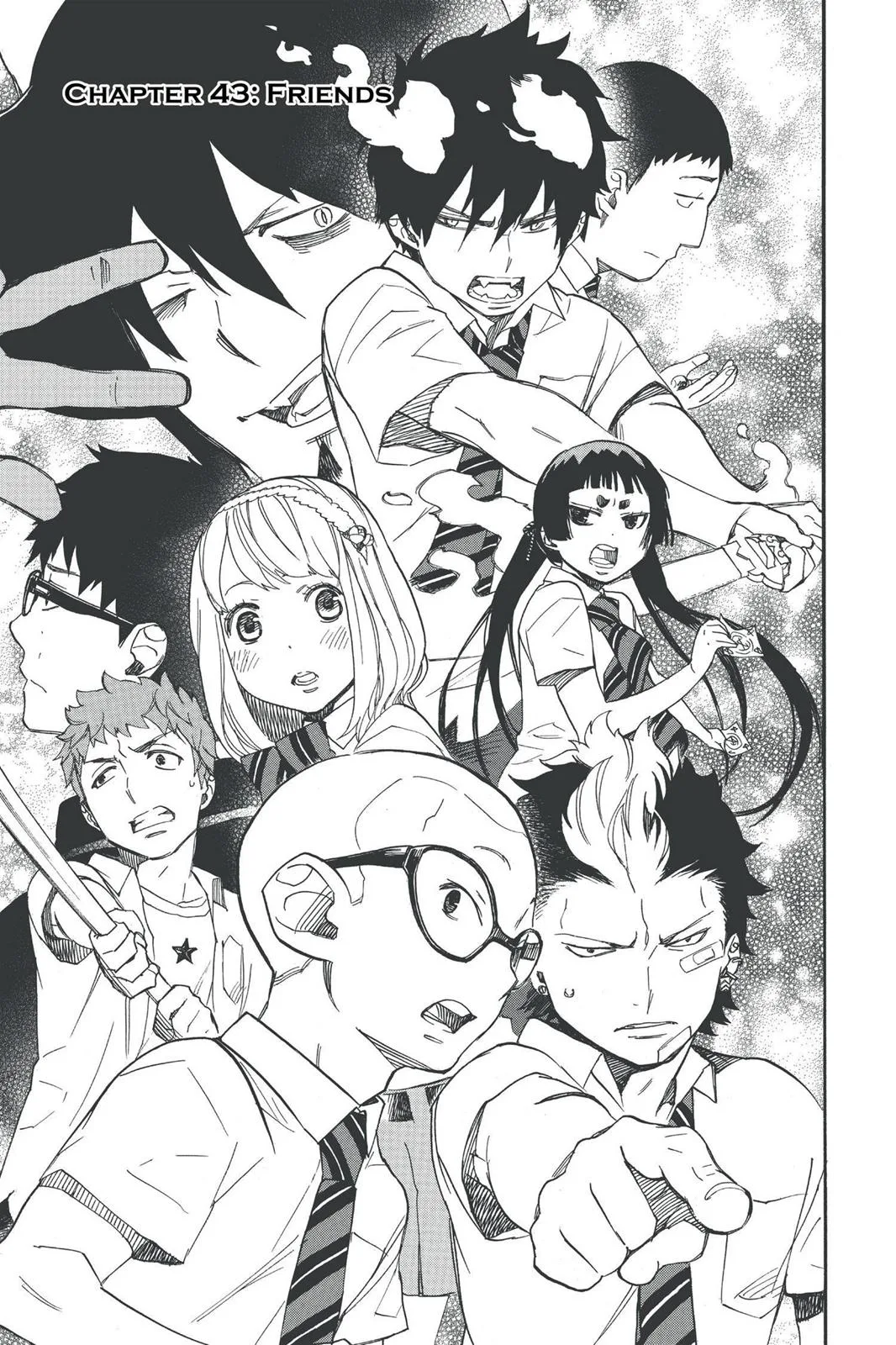 Blue Exorcist, chapter 43, page 1