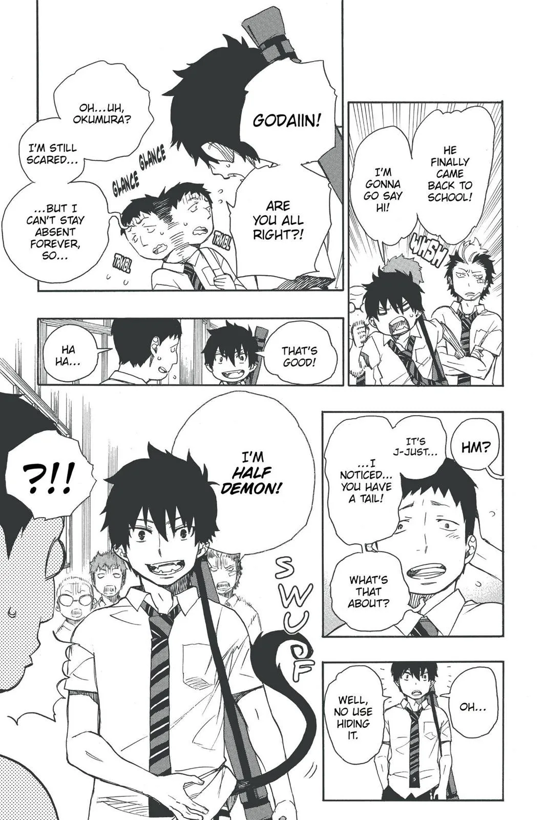 Blue Exorcist, chapter 43, page 3