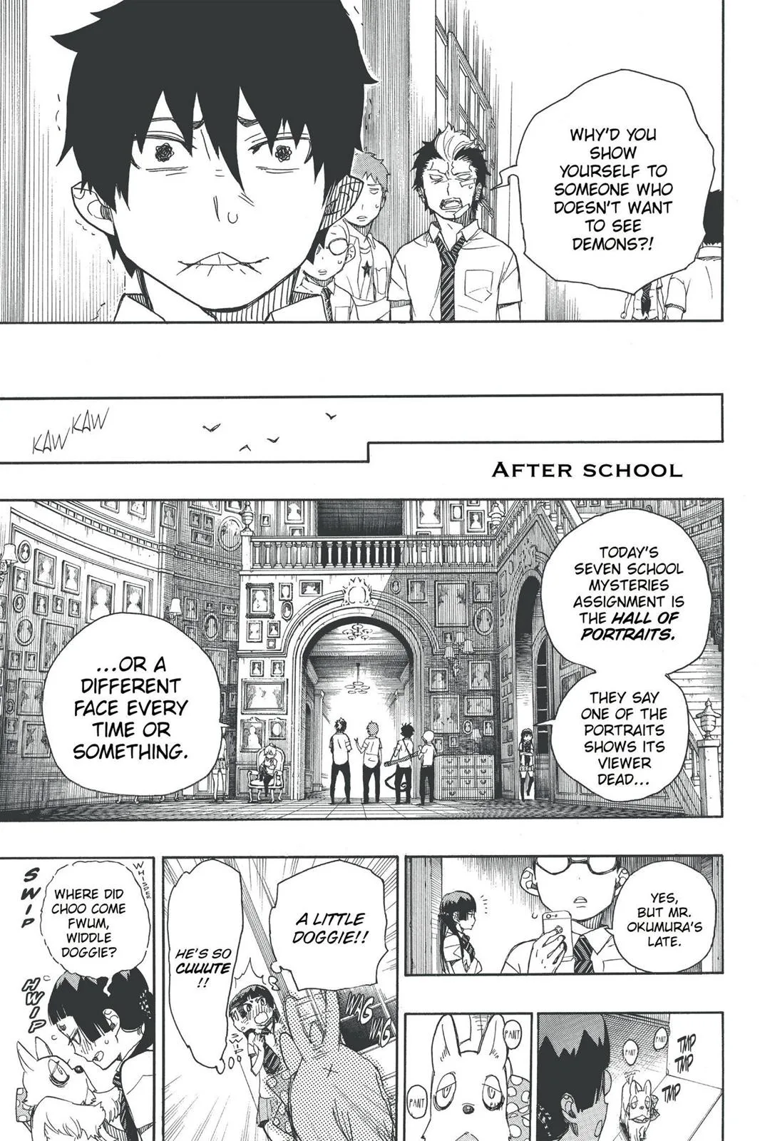 Blue Exorcist, chapter 43, page 5