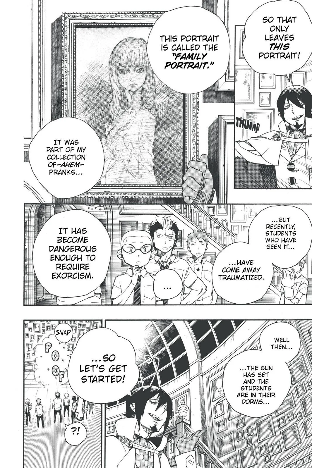 Blue Exorcist, chapter 43, page 8