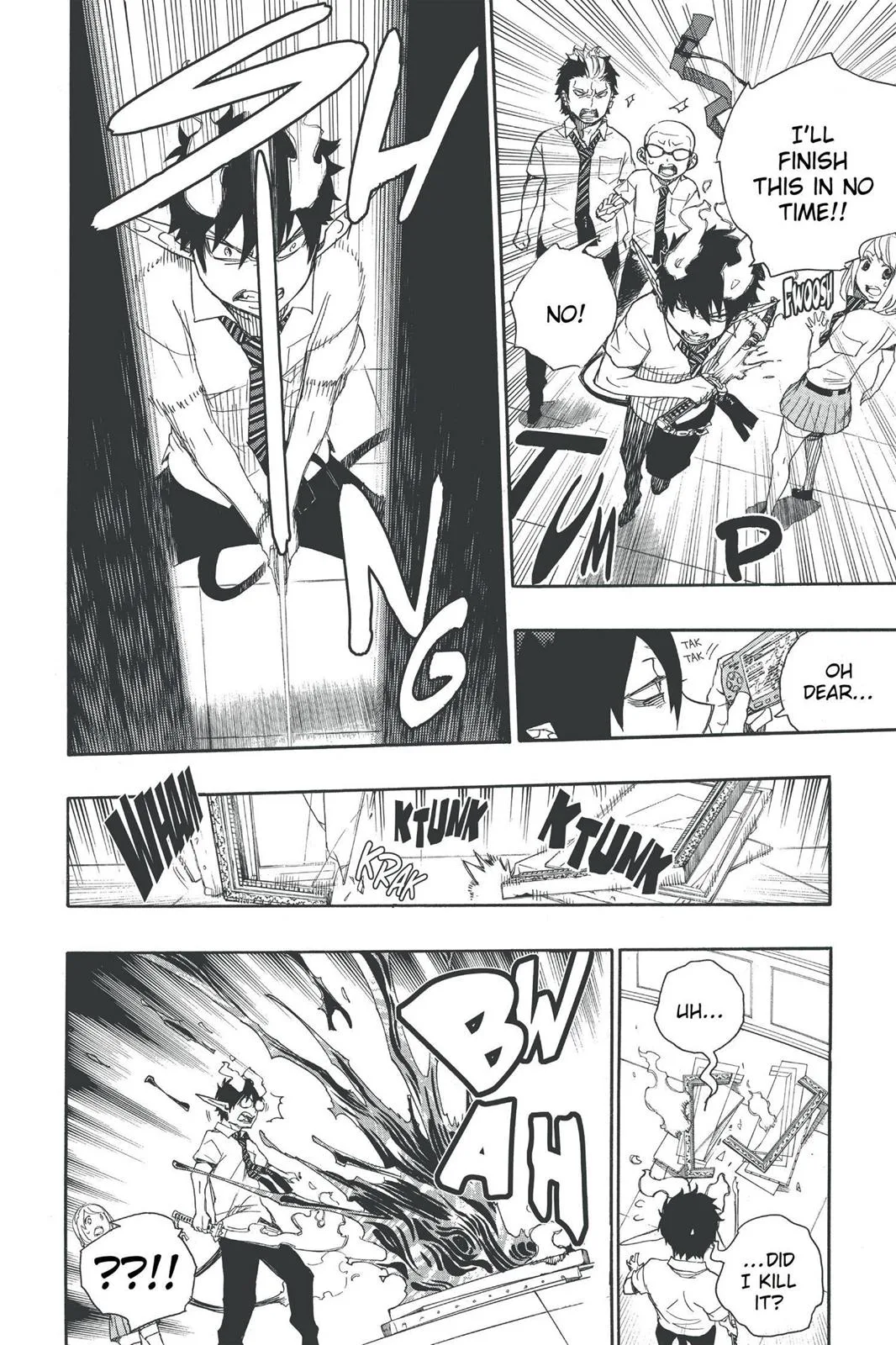 Blue Exorcist, chapter 43, page 10