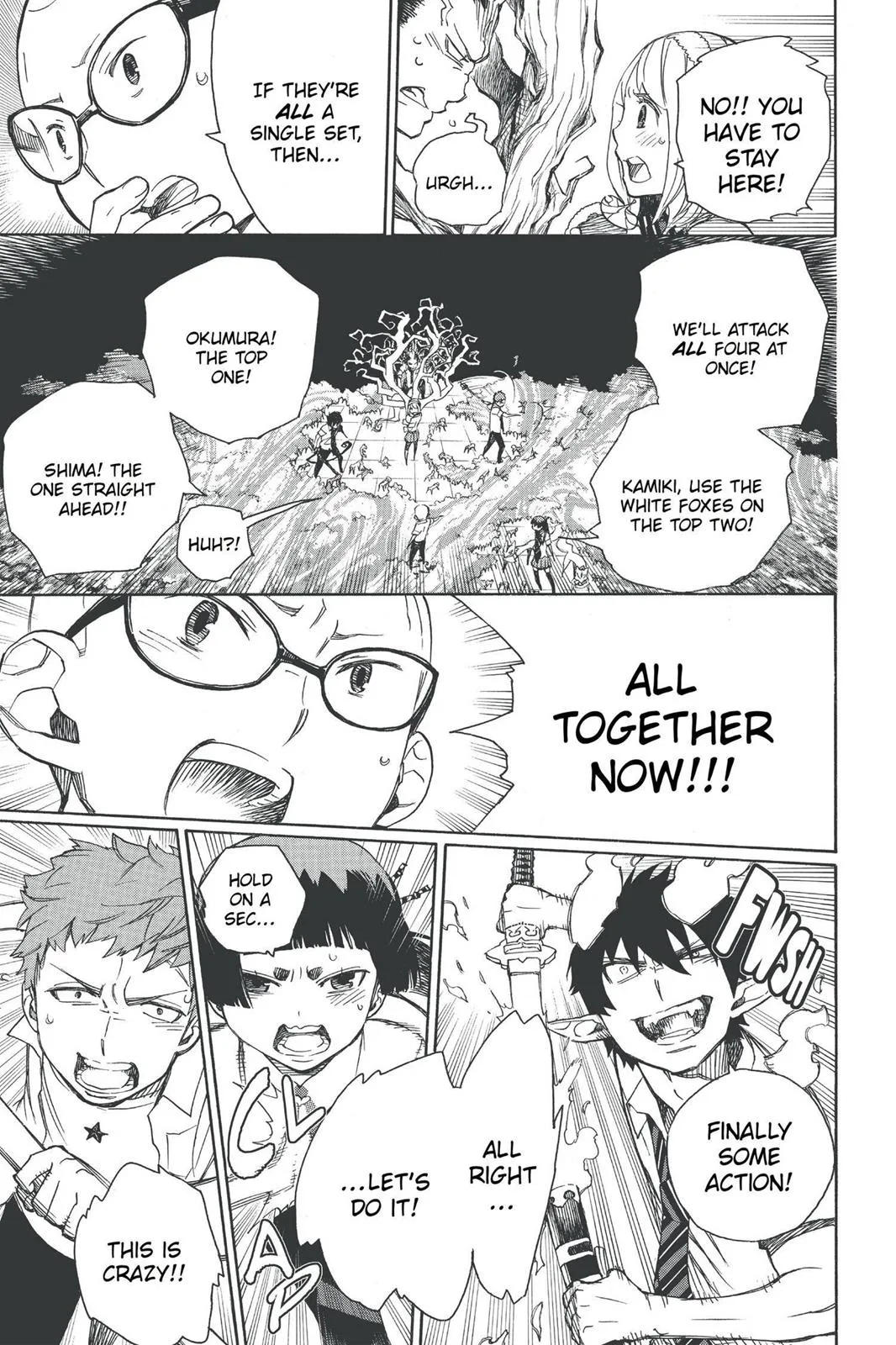 Blue Exorcist, chapter 43, page 27