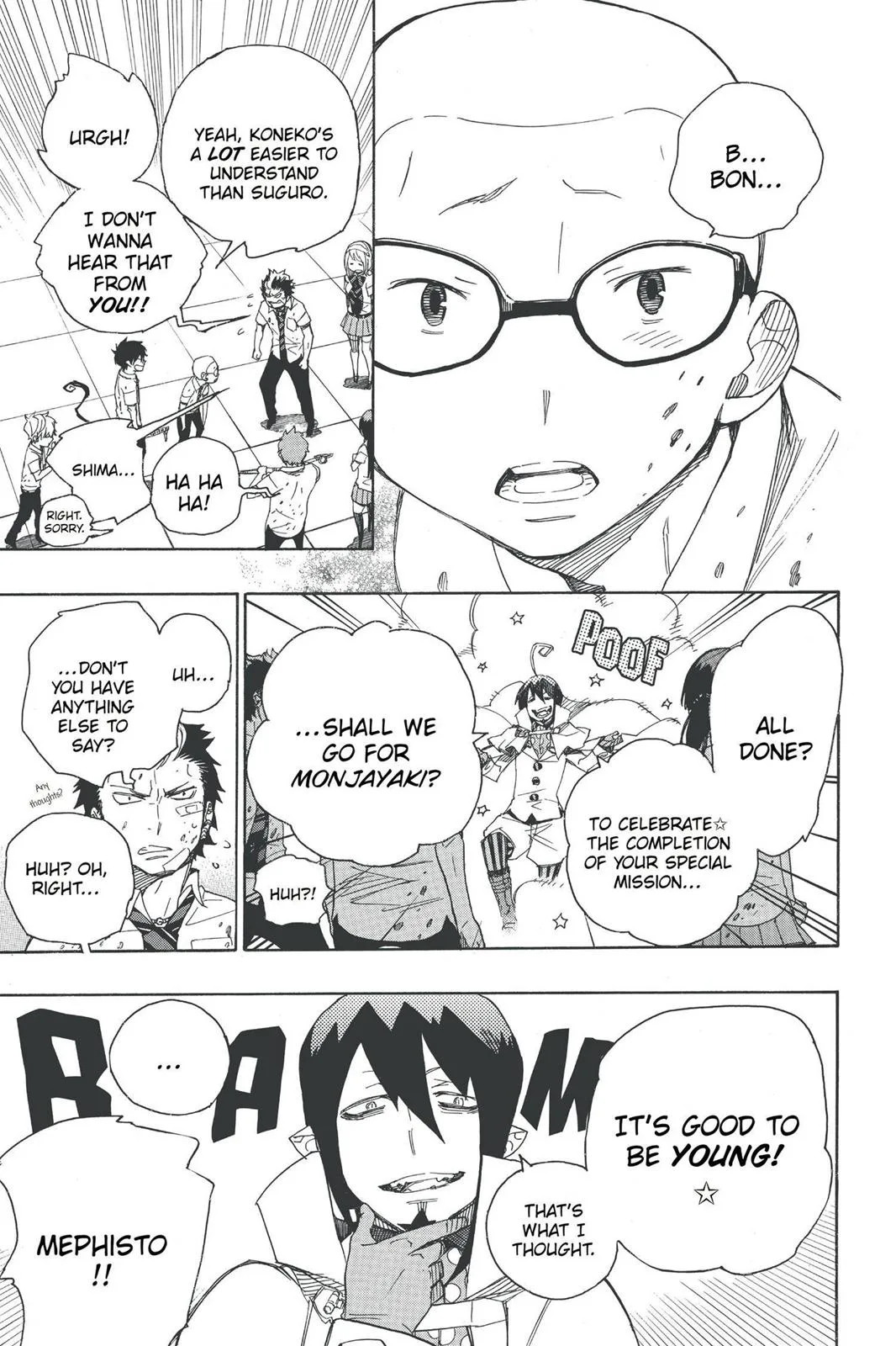 Blue Exorcist, chapter 43, page 31
