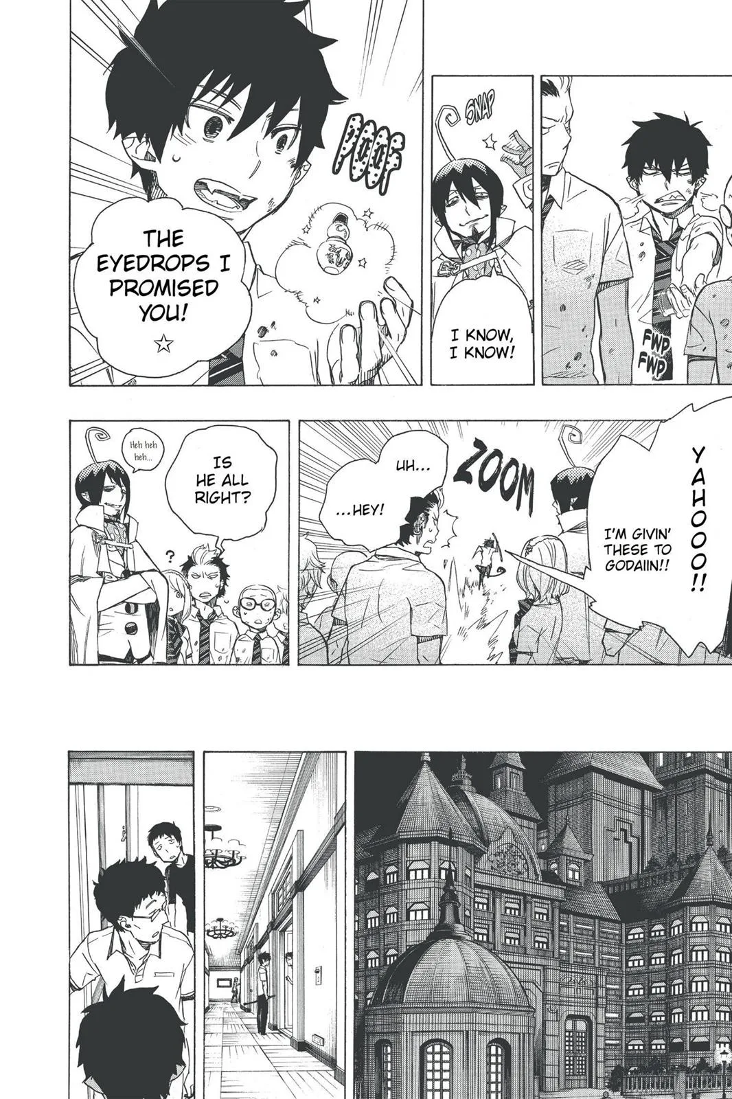 Blue Exorcist, chapter 43, page 32