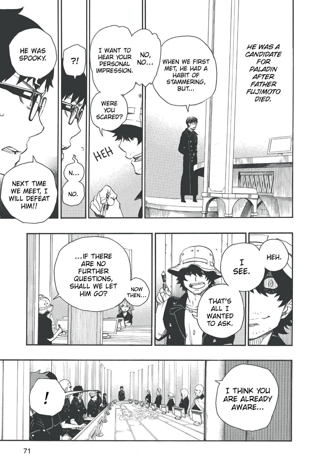 Blue Exorcist, chapter 44, page 9