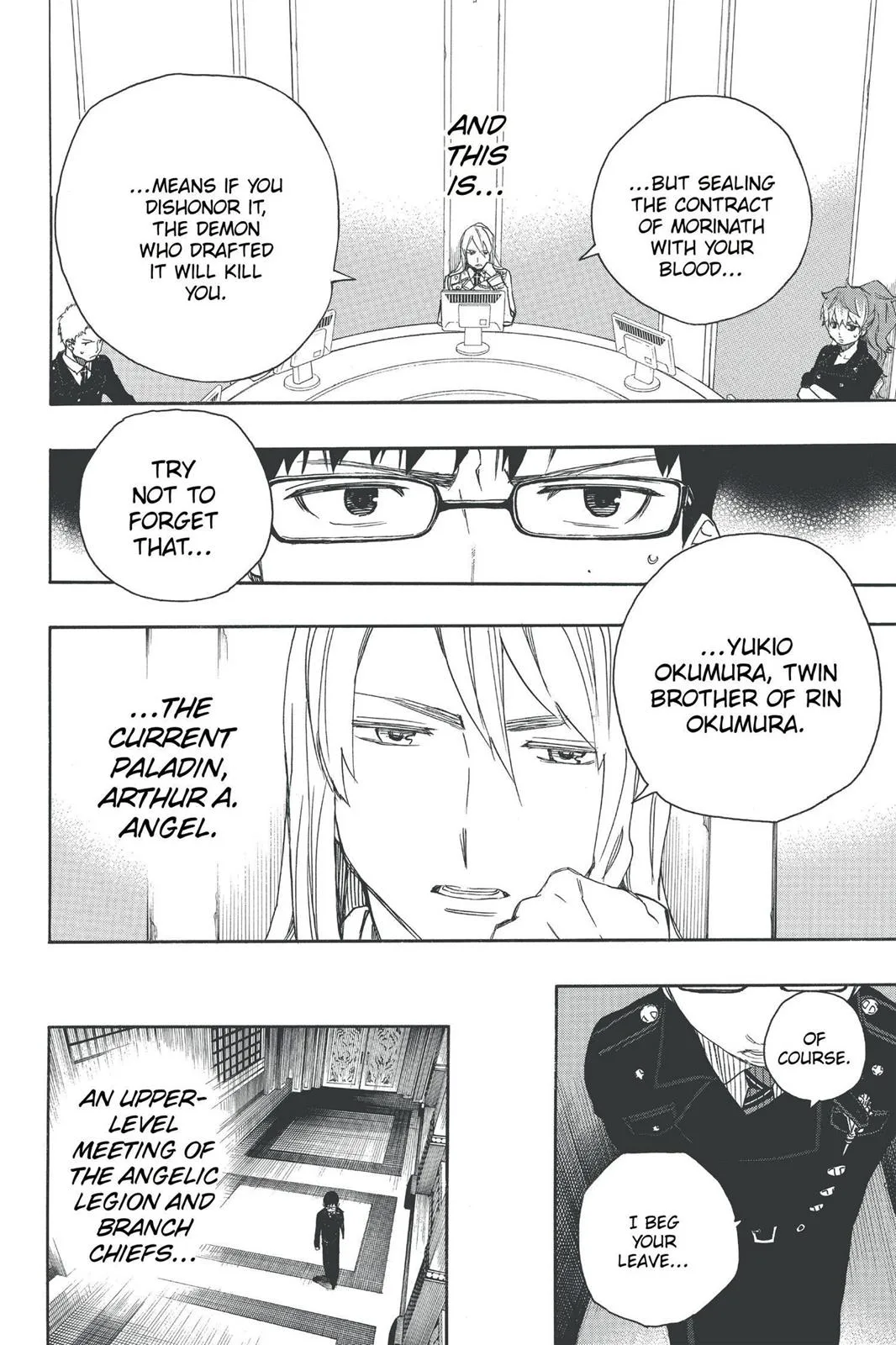 Blue Exorcist, chapter 44, page 10