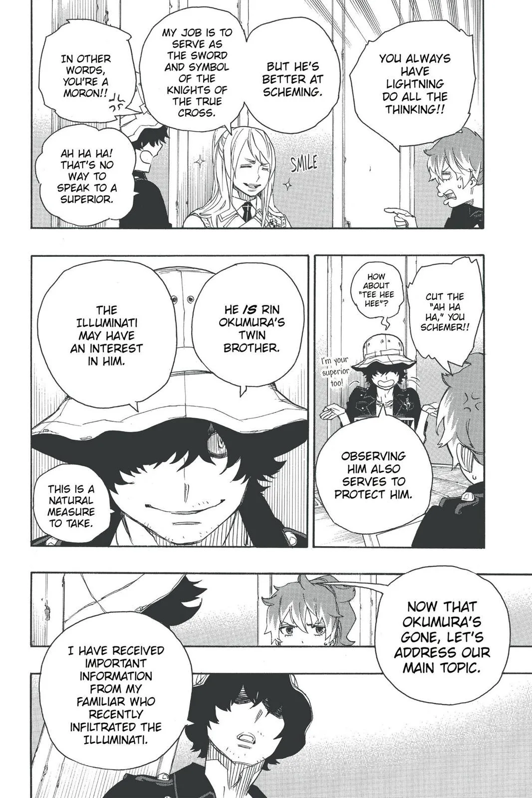 Blue Exorcist, chapter 44, page 12