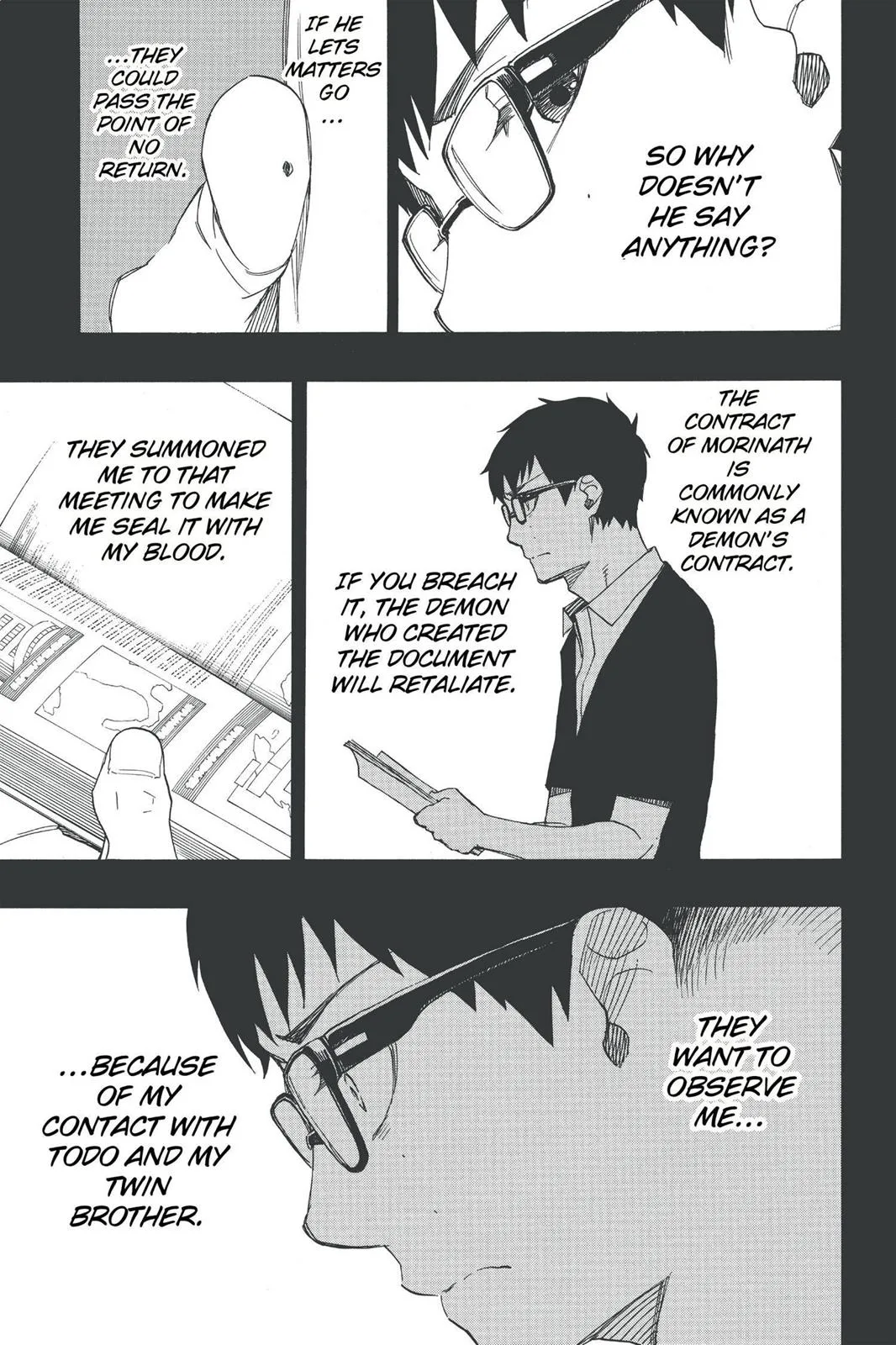 Blue Exorcist, chapter 44, page 25