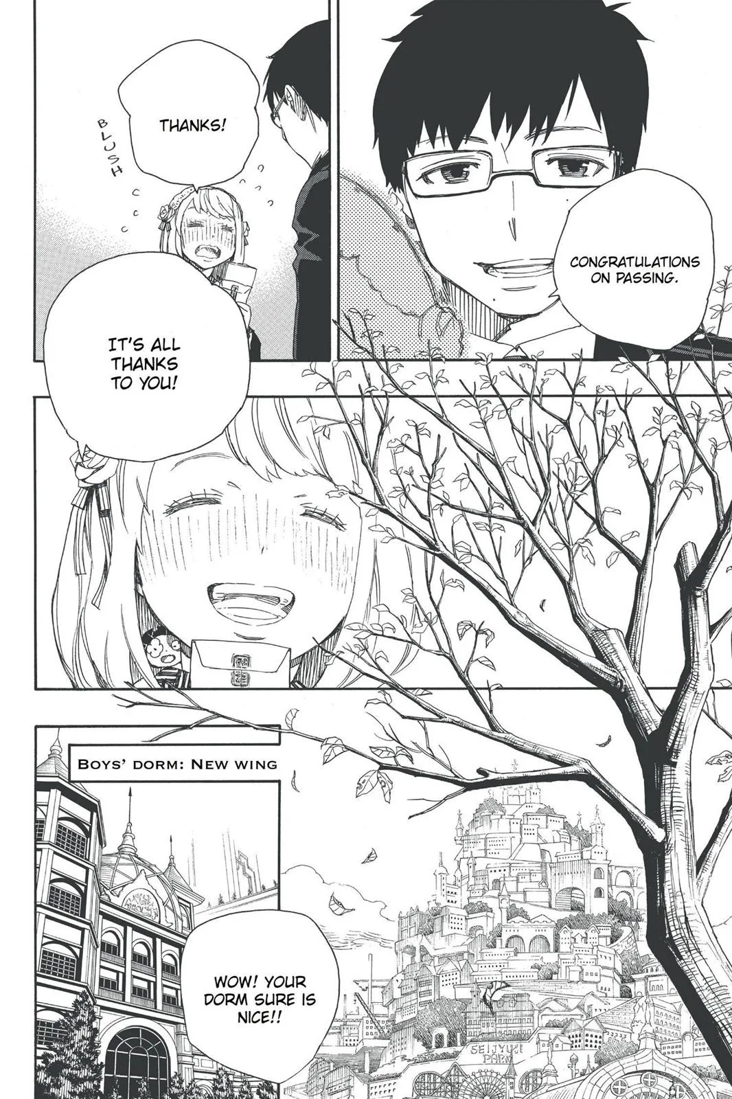 Blue Exorcist, chapter 45, page 2