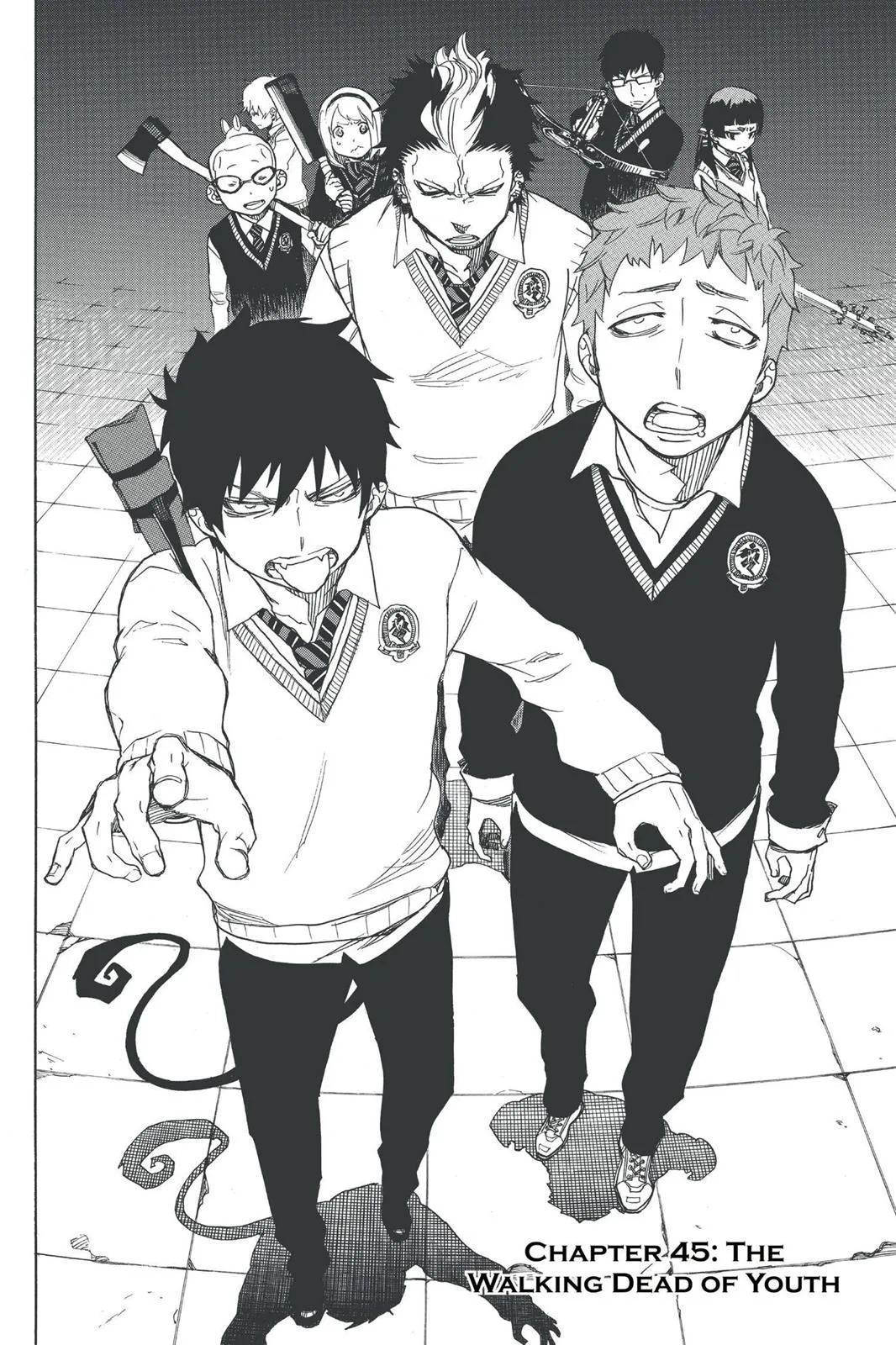 Blue Exorcist, chapter 45, page 6
