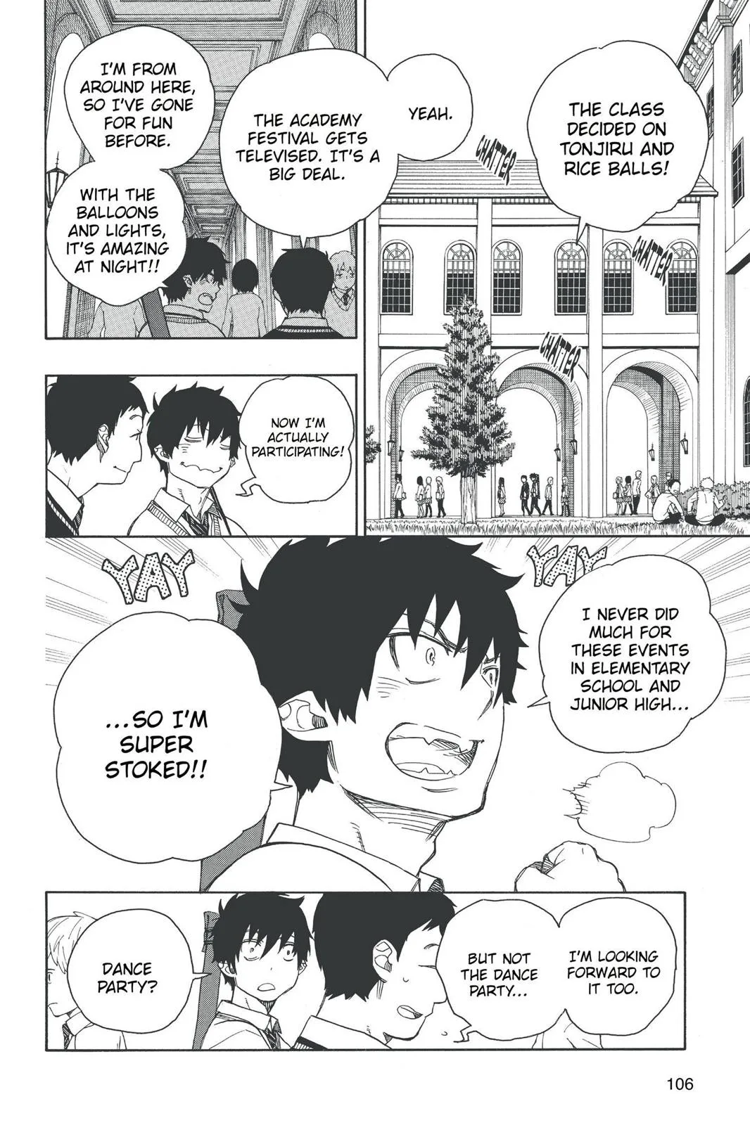 Blue Exorcist, chapter 45, page 8