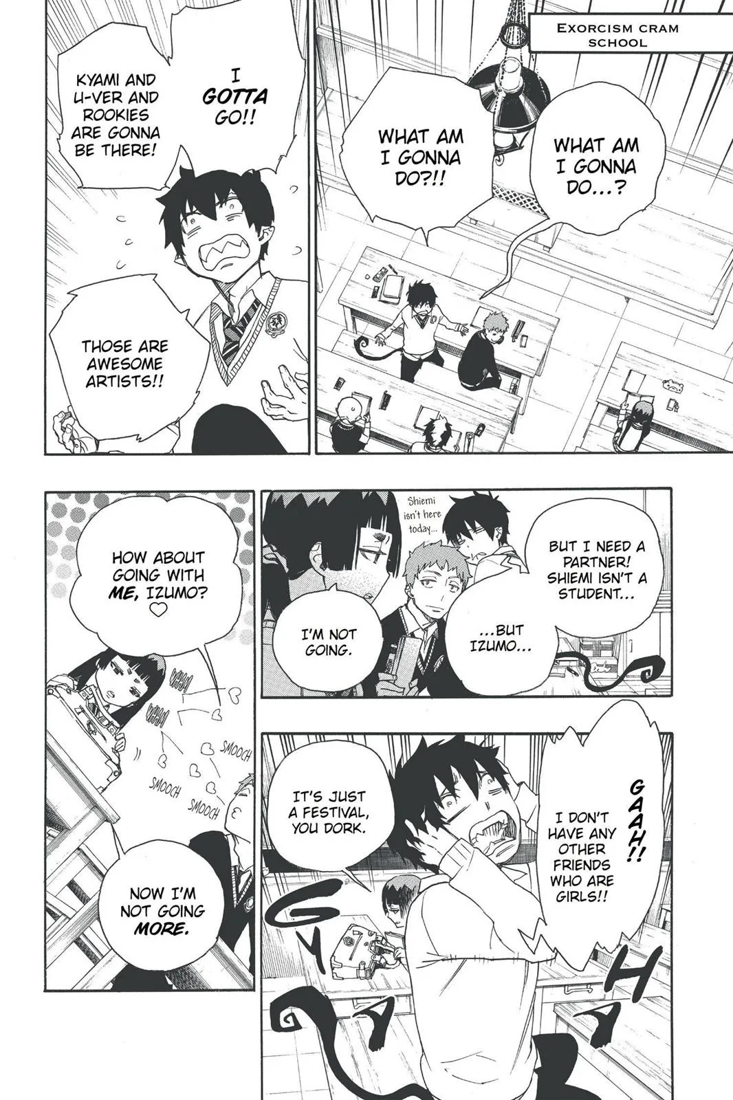 Blue Exorcist, chapter 45, page 10