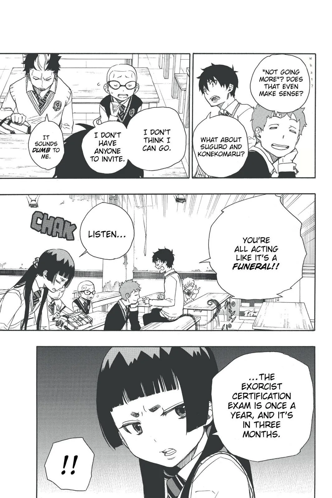 Blue Exorcist, chapter 45, page 11