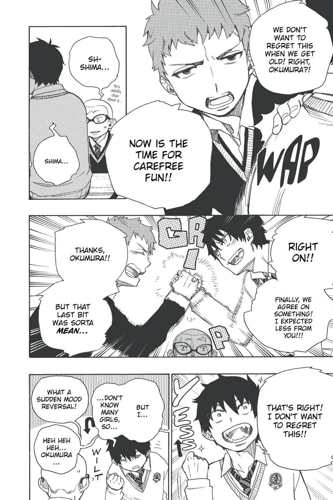Blue Exorcist, chapter 45, page 14