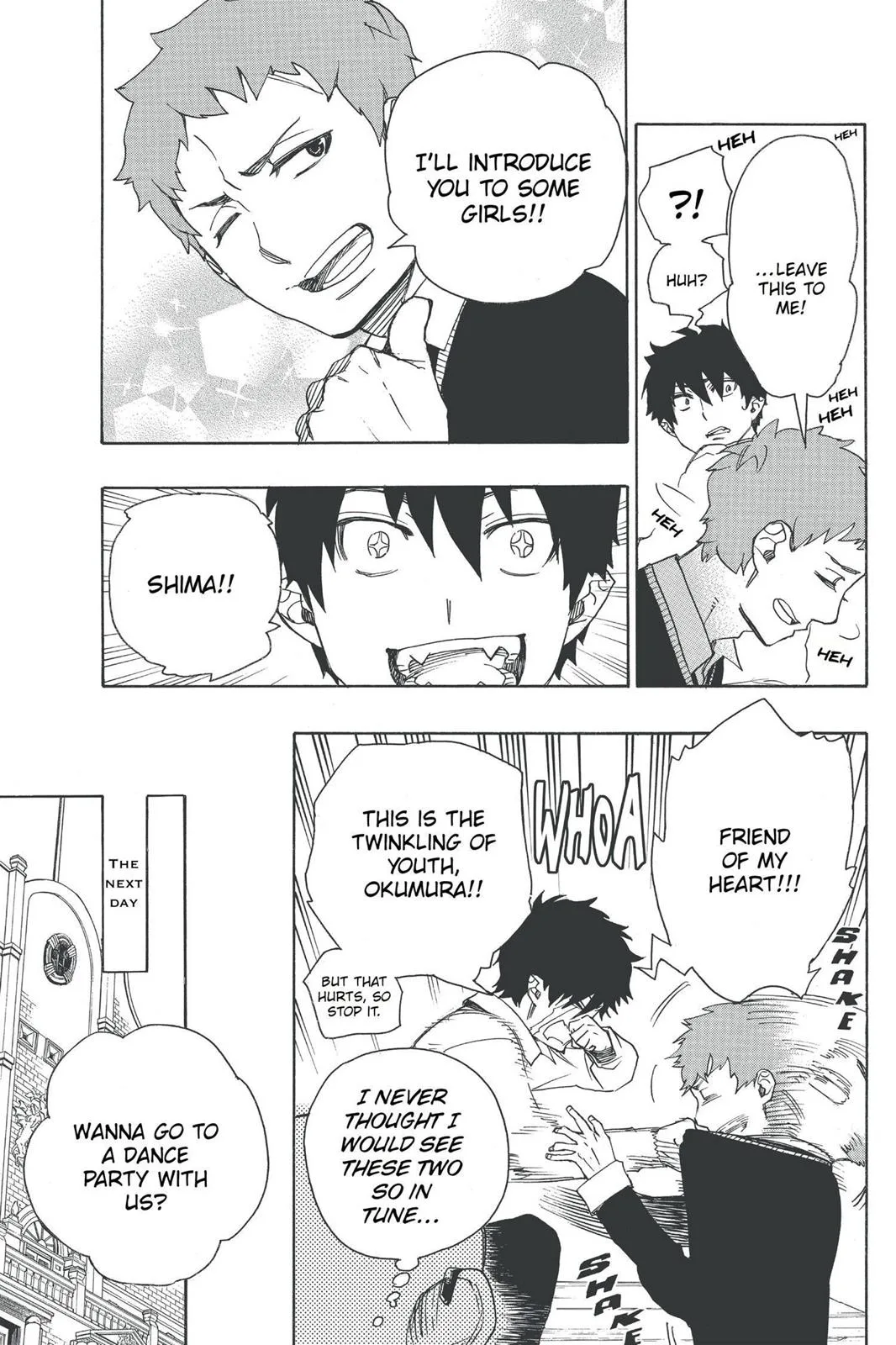 Blue Exorcist, chapter 45, page 15