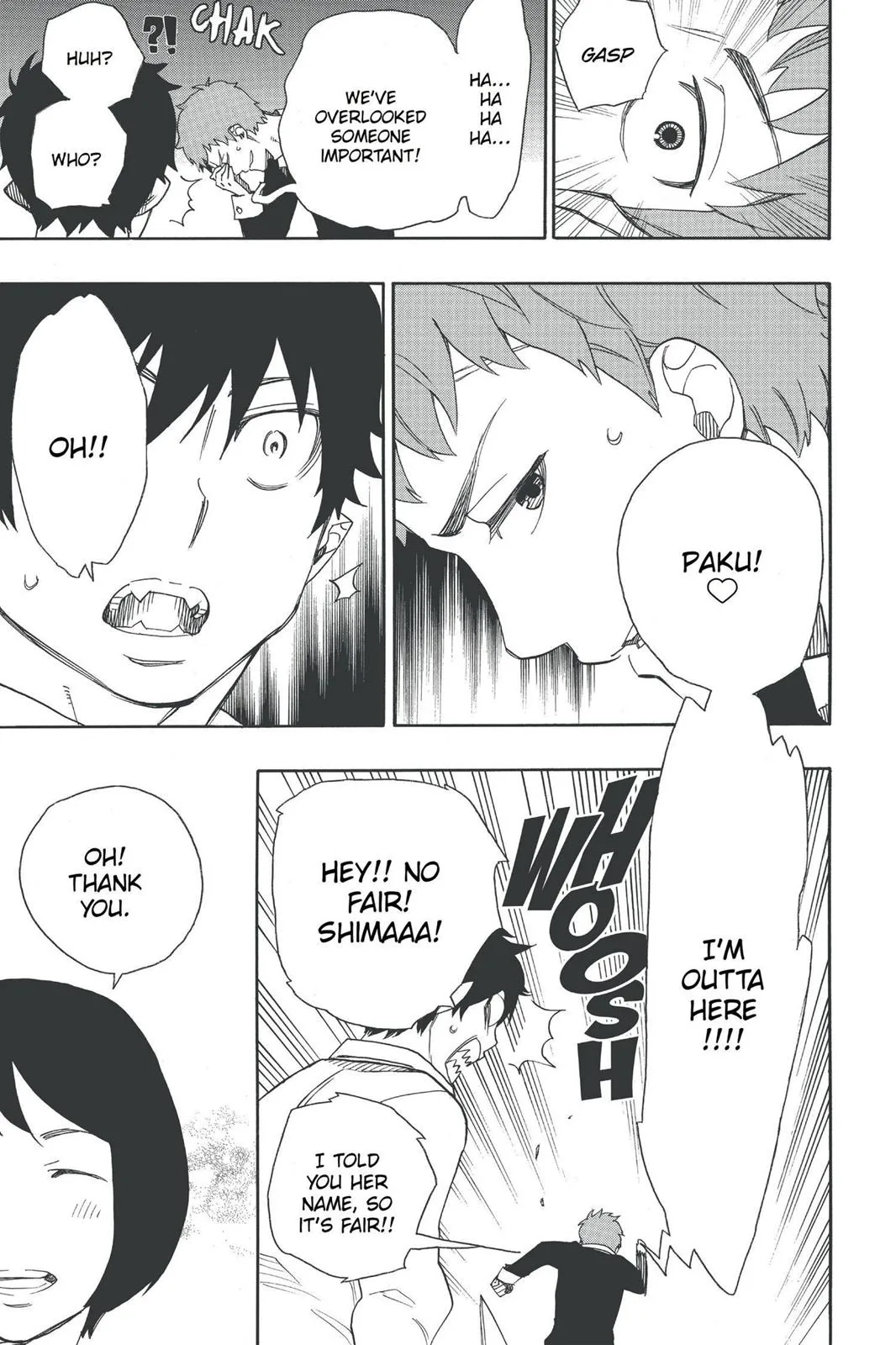 Blue Exorcist, chapter 45, page 17
