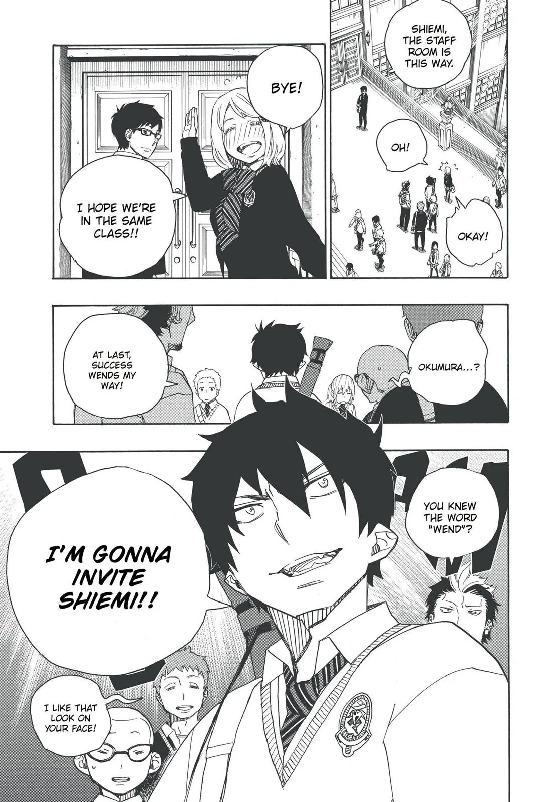 Blue Exorcist, chapter 45, page 25