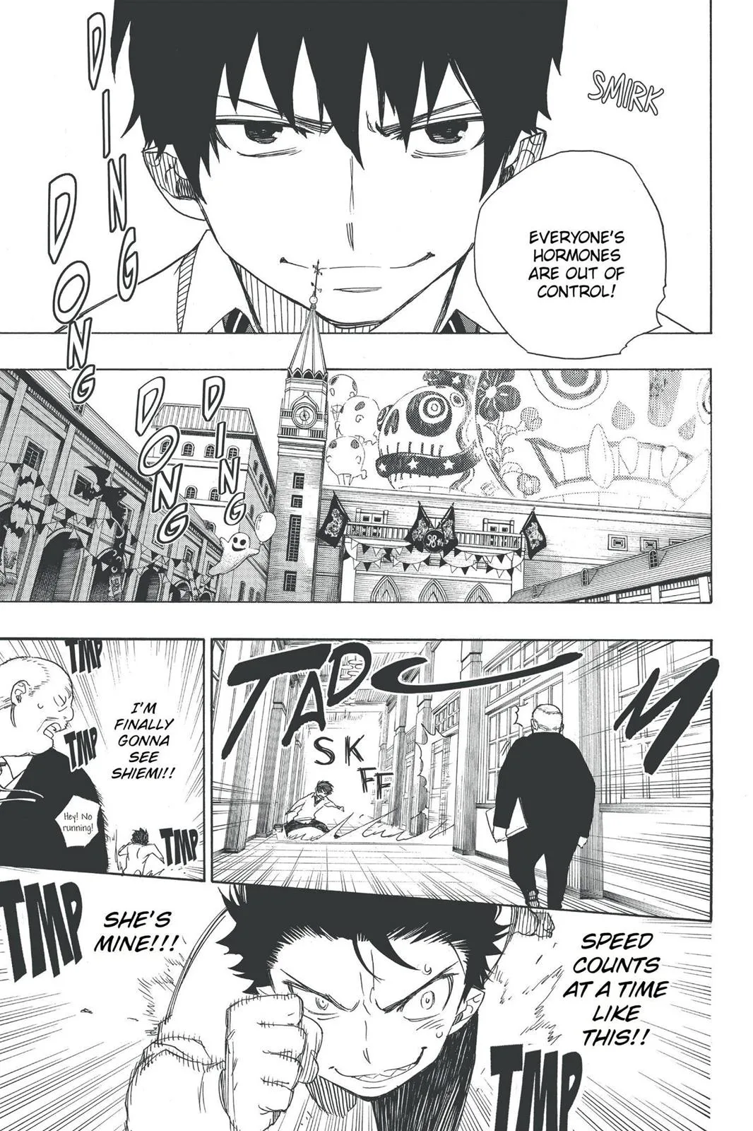 Blue Exorcist, chapter 46, page 3