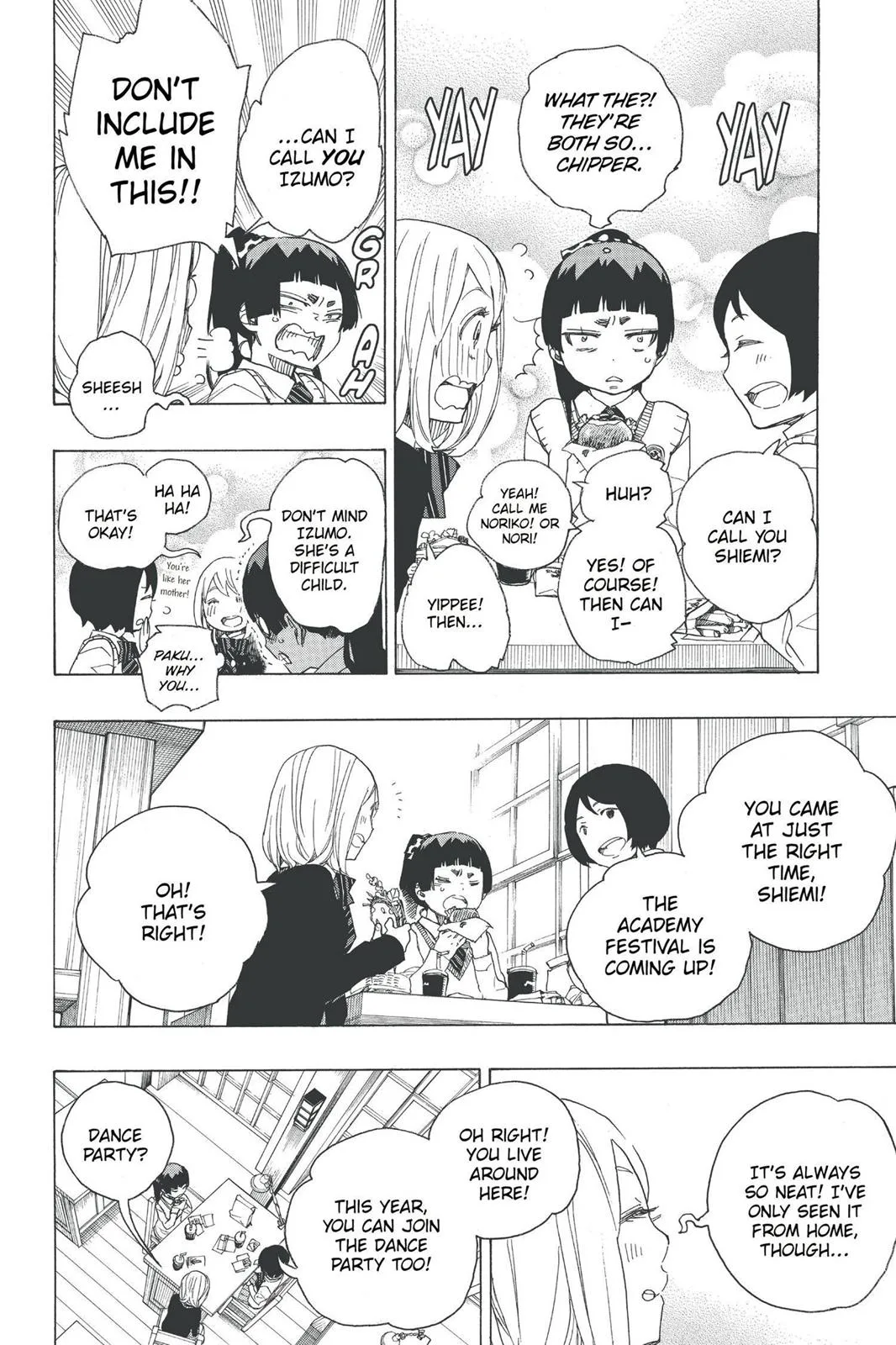 Blue Exorcist, chapter 46, page 6