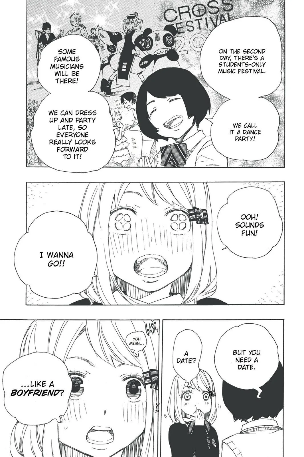 Blue Exorcist, chapter 46, page 7