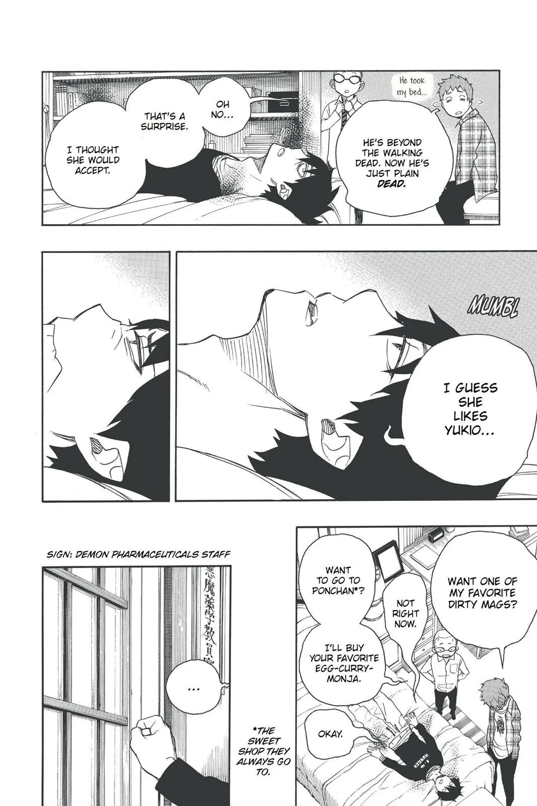 Blue Exorcist, chapter 46, page 14
