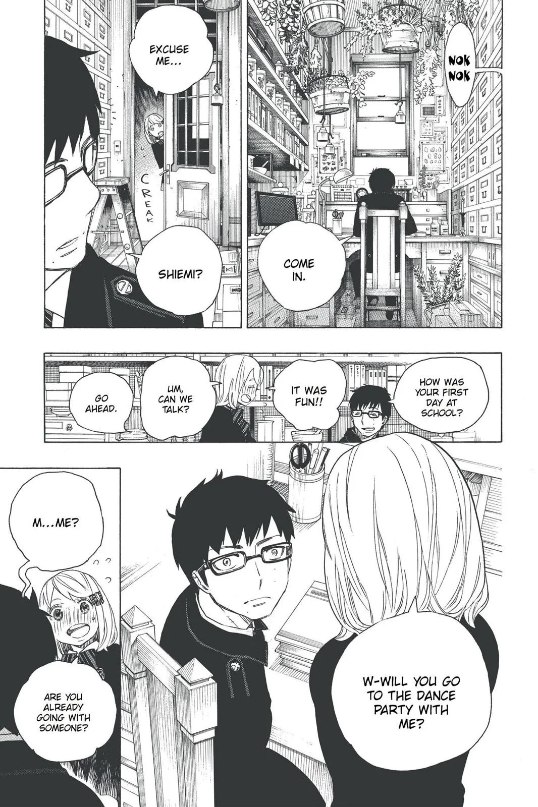 Blue Exorcist, chapter 46, page 15