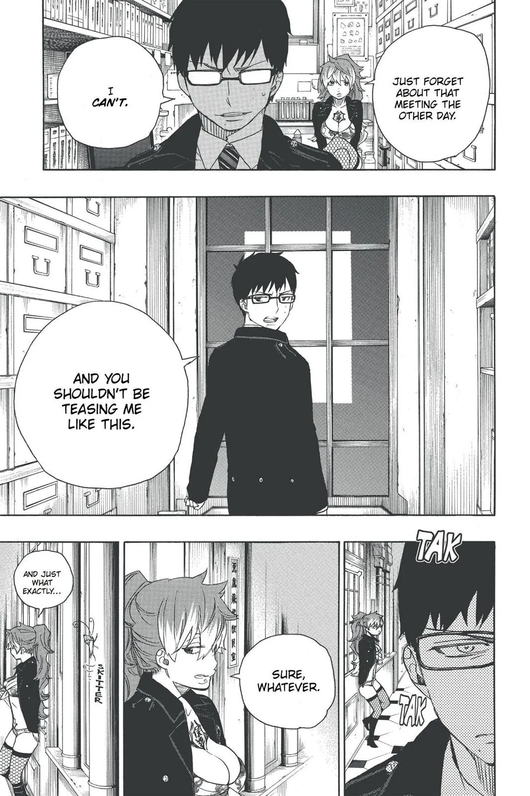 Blue Exorcist, chapter 46, page 21