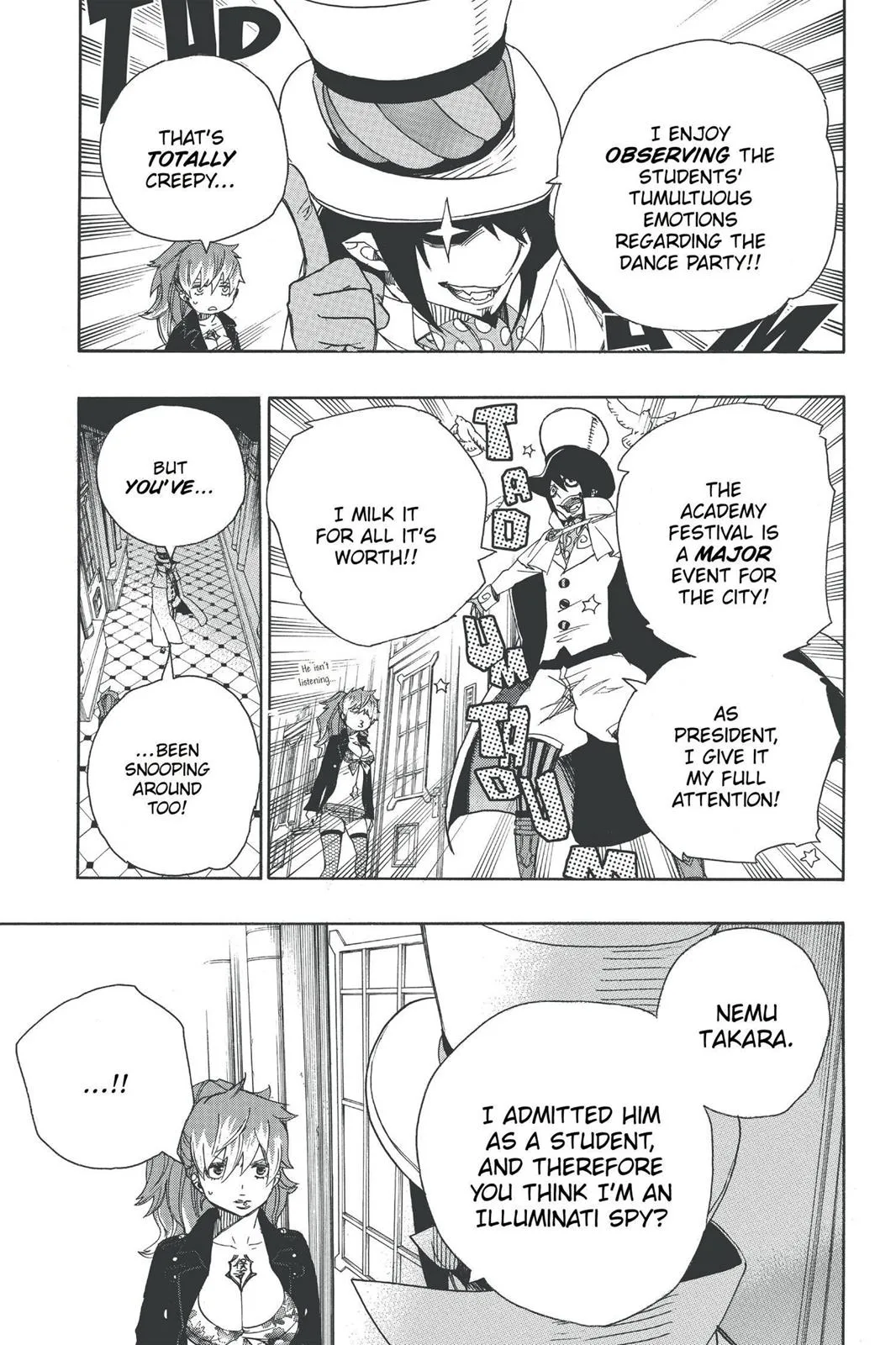 Blue Exorcist, chapter 46, page 23