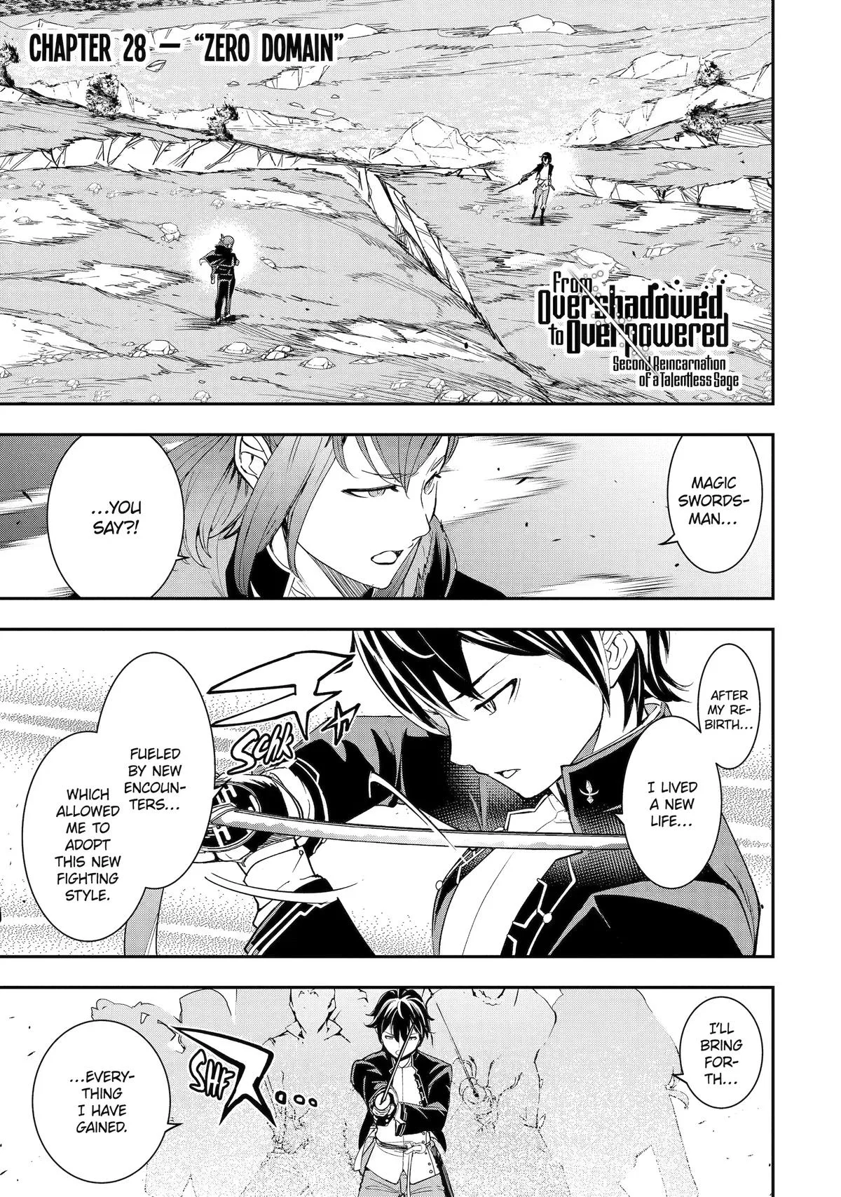 From Overshadowed to Overpowered: Second Reincarnation of a Talentless Sage, chapter 28, page 1
