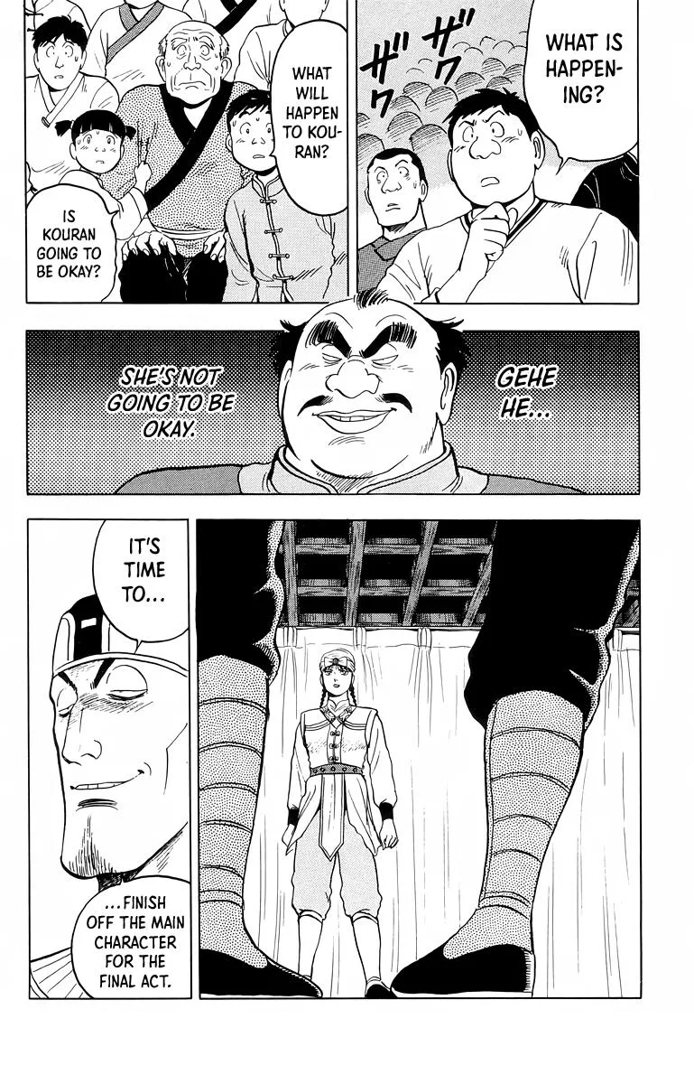 Tekken Chinmi, chapter 100, page 34