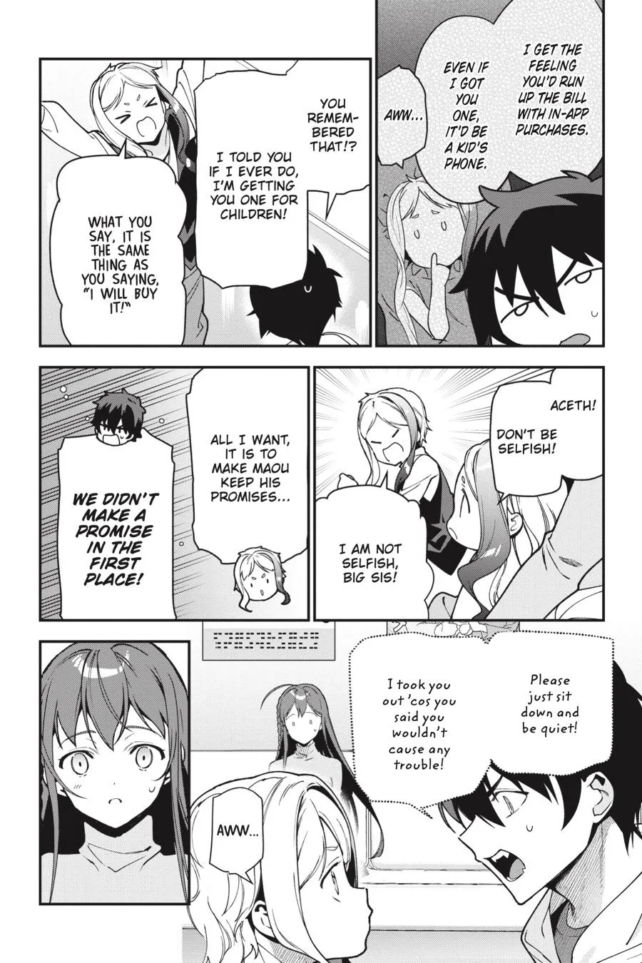 The Devil is a Part-Timer!, chapter 99, page 8