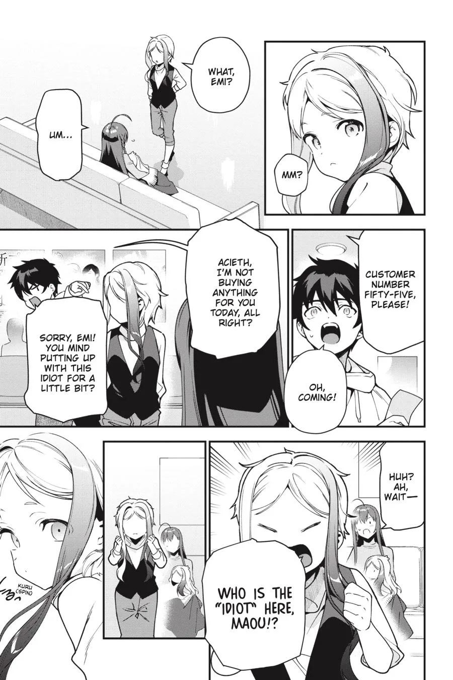 The Devil is a Part-Timer!, chapter 99, page 9