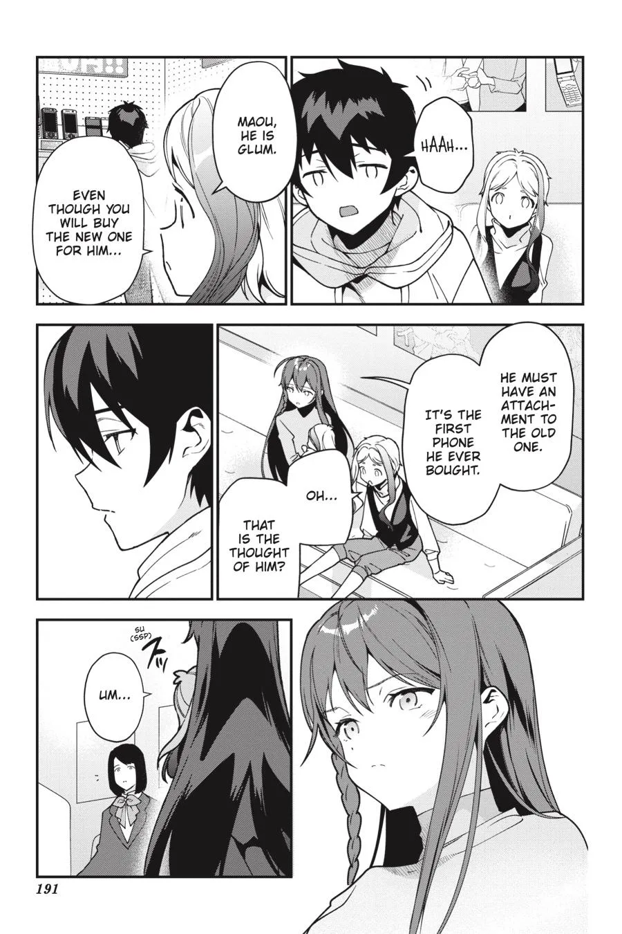 The Devil is a Part-Timer!, chapter 99, page 17