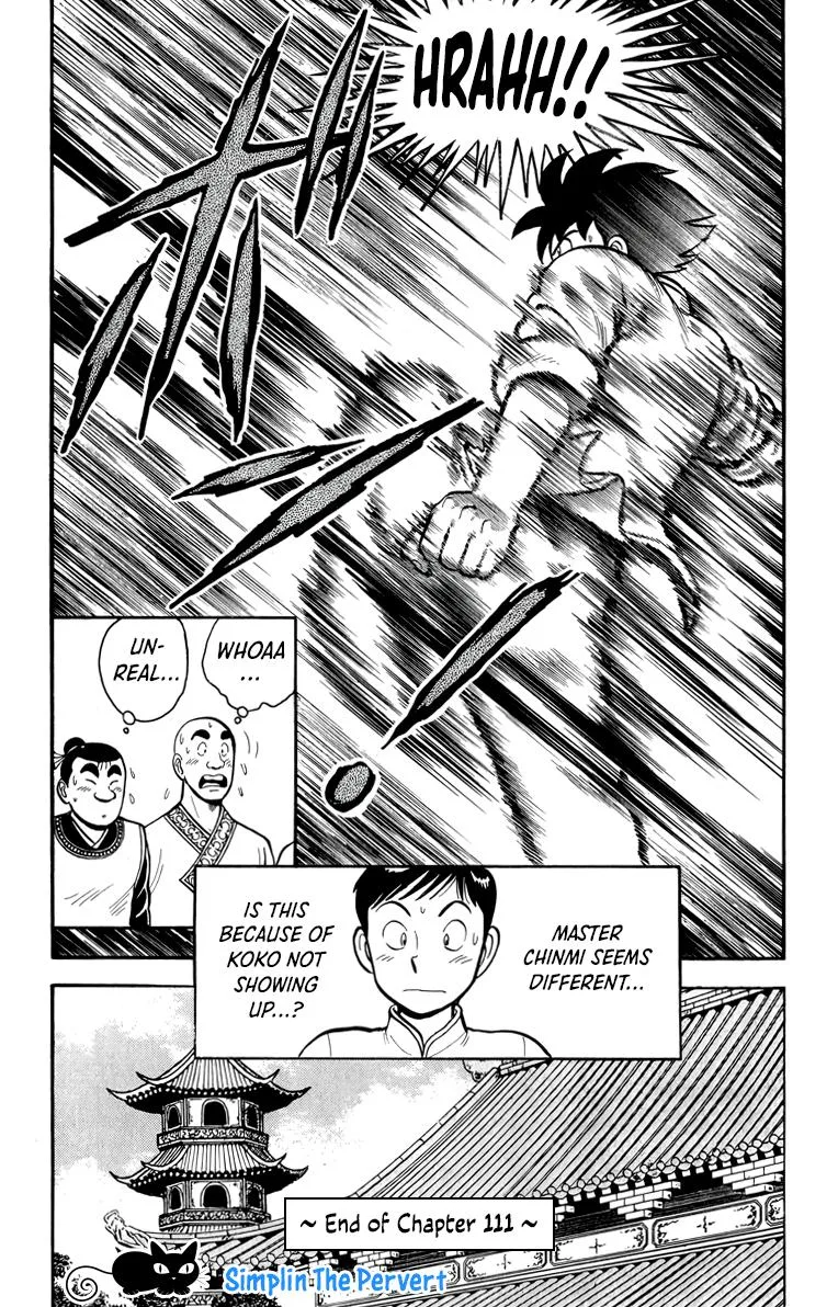 Tekken Chinmi, chapter 111, page 13
