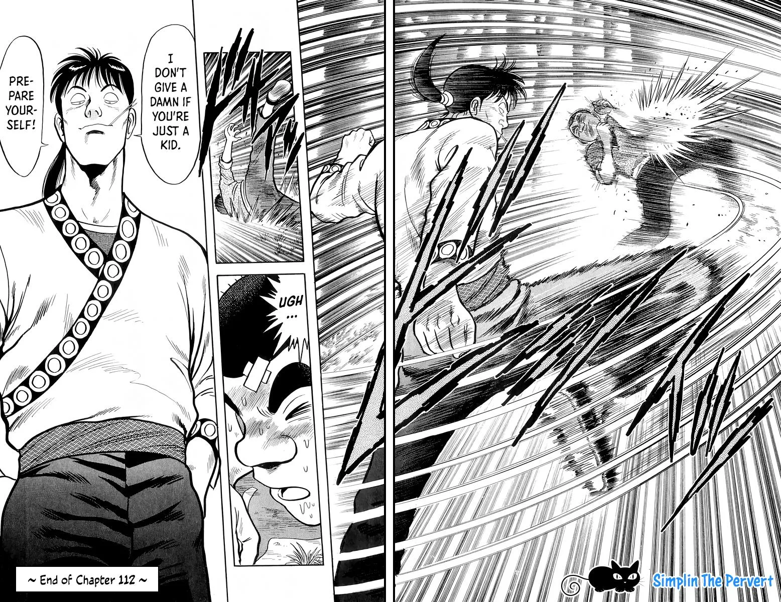 Tekken Chinmi, chapter 112, page 32