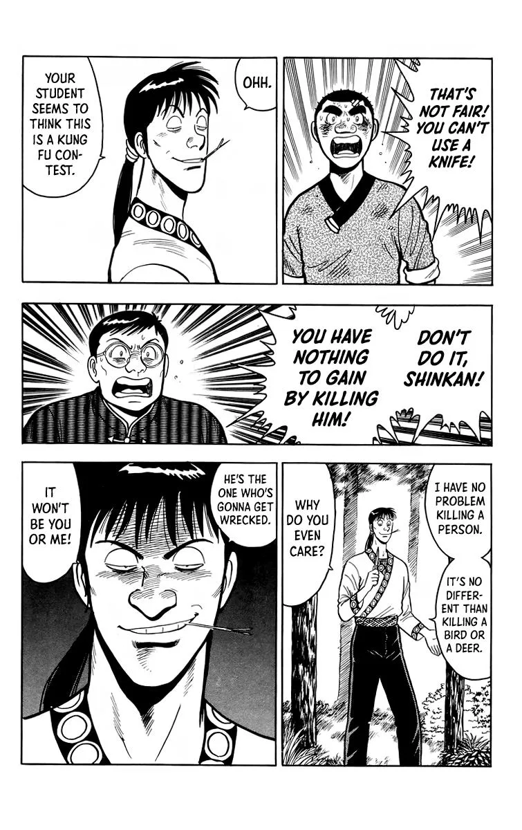 Tekken Chinmi, chapter 114, page 22