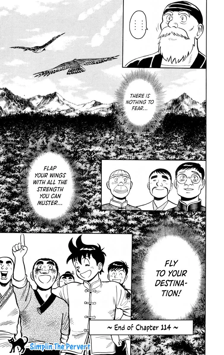 Tekken Chinmi, chapter 114, page 42