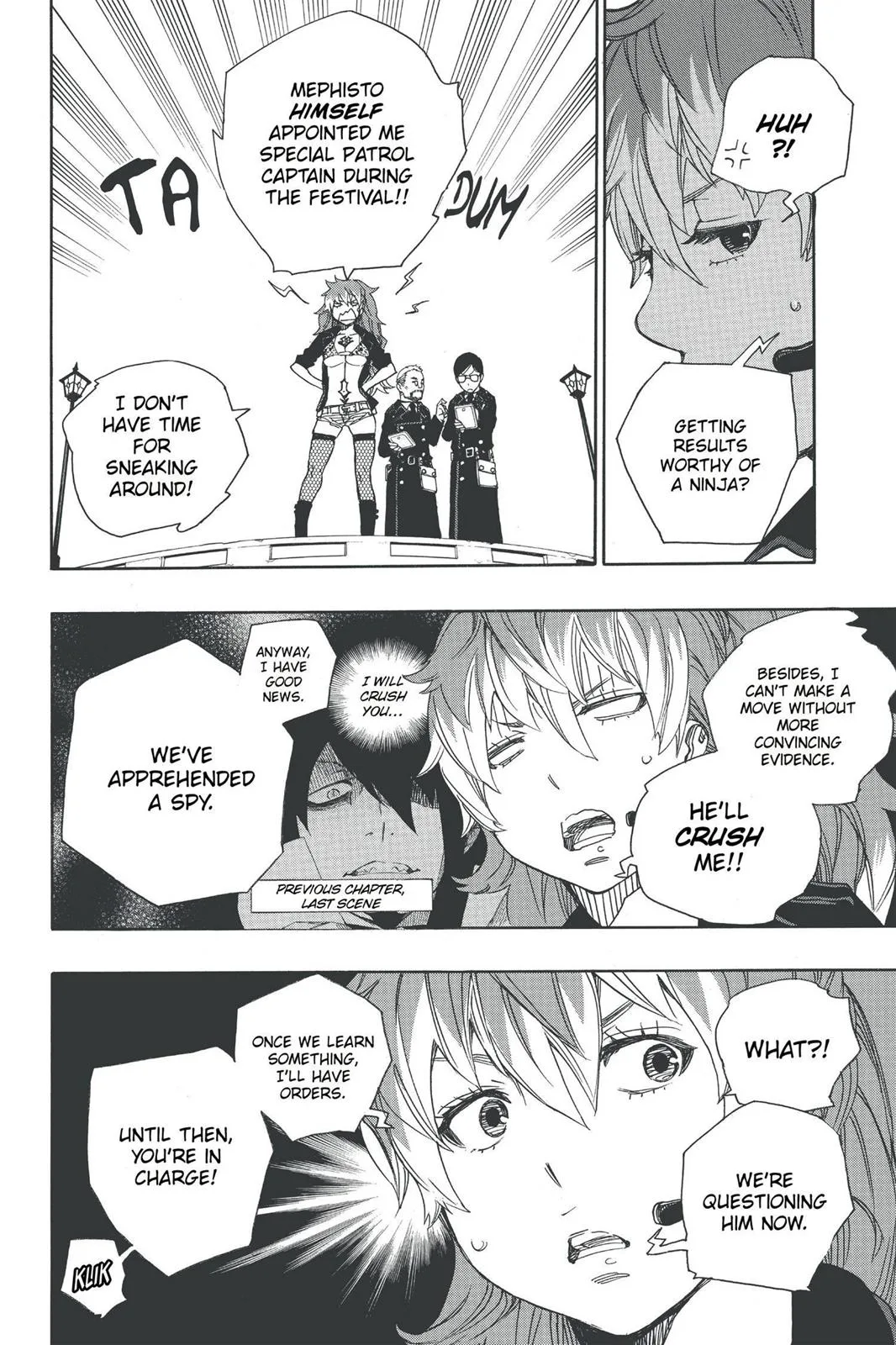 Blue Exorcist, chapter 47, page 4