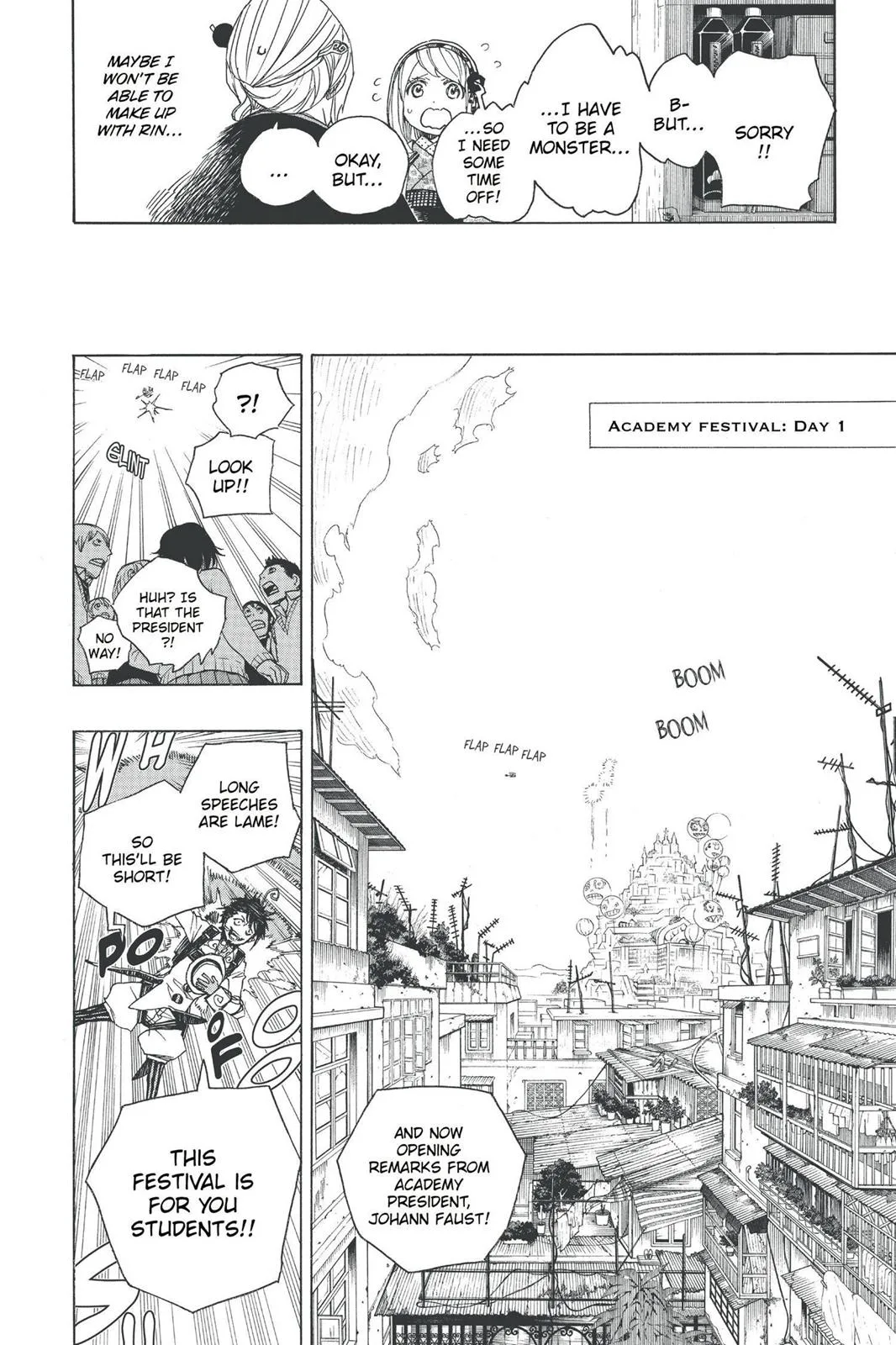 Blue Exorcist, chapter 47, page 14