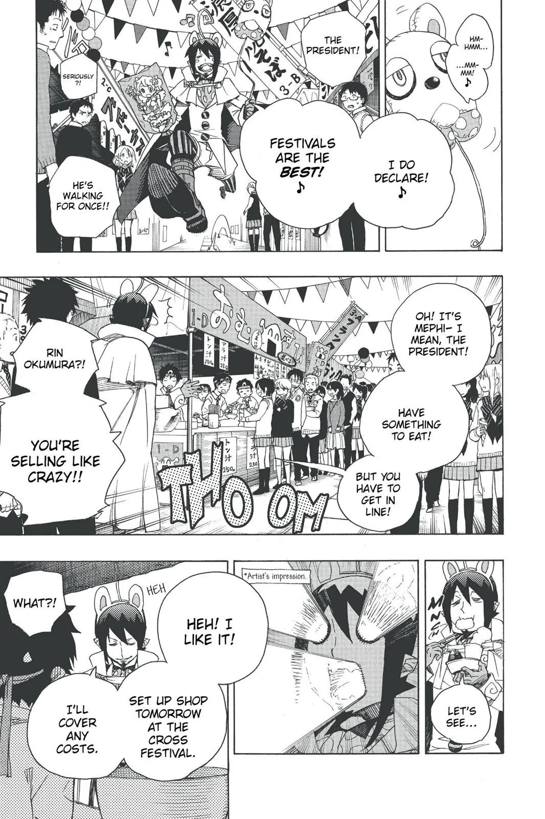 Blue Exorcist, chapter 47, page 17