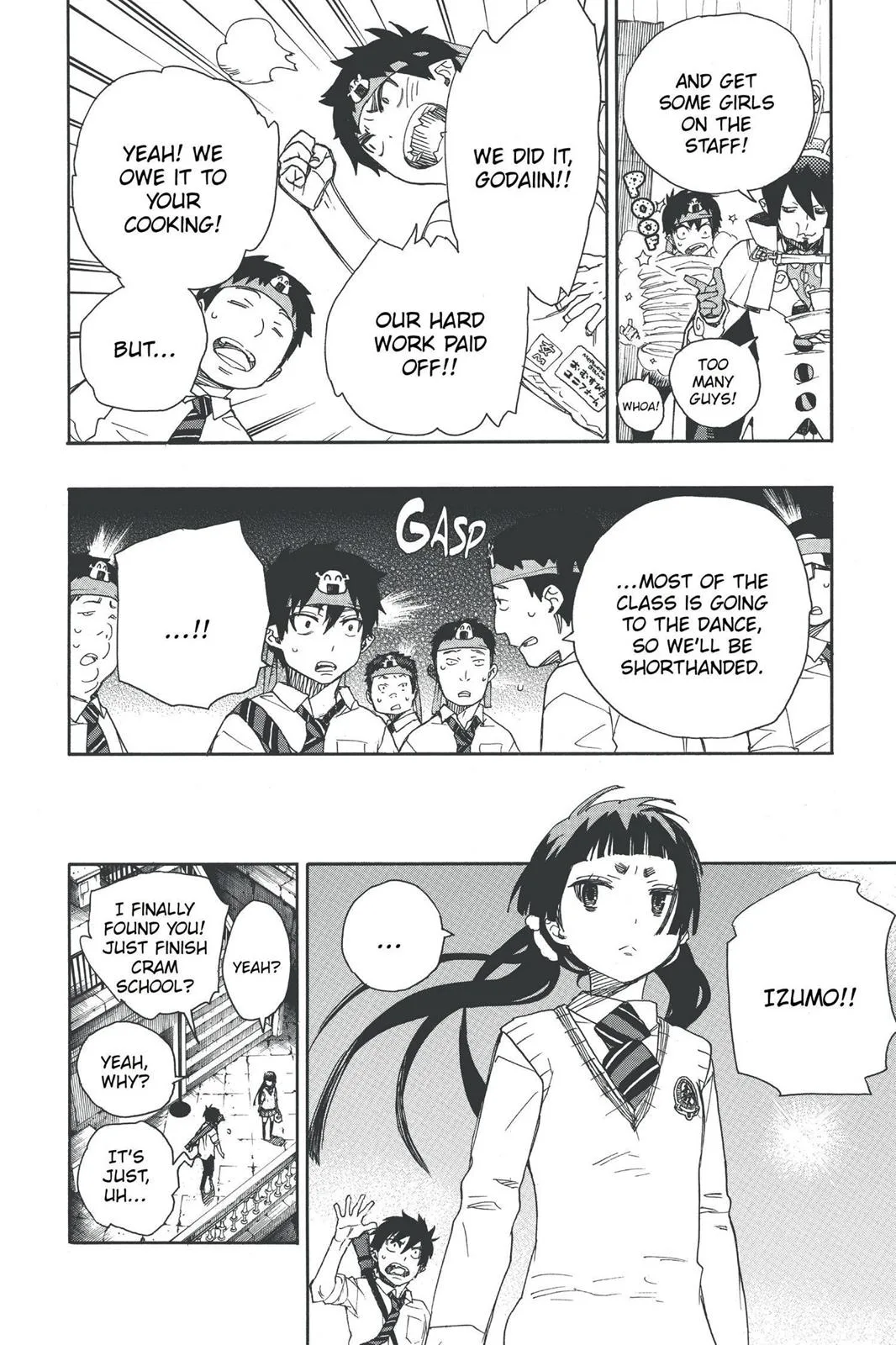 Blue Exorcist, chapter 47, page 18