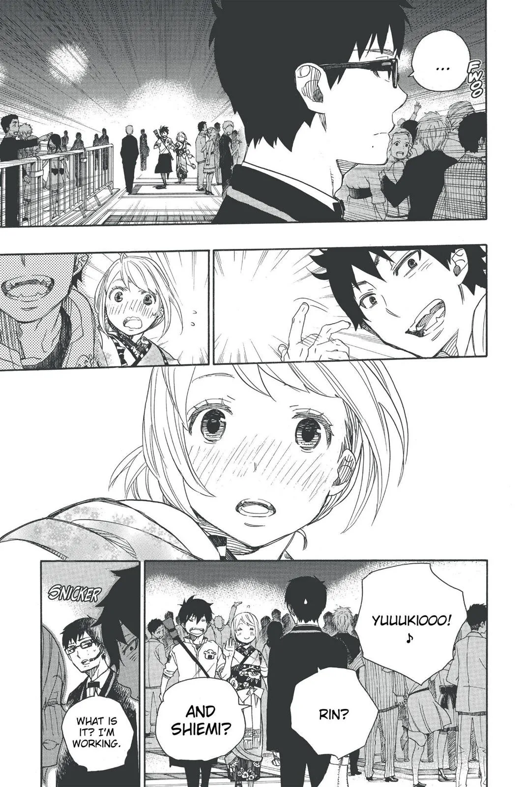 Blue Exorcist, chapter 47, page 29