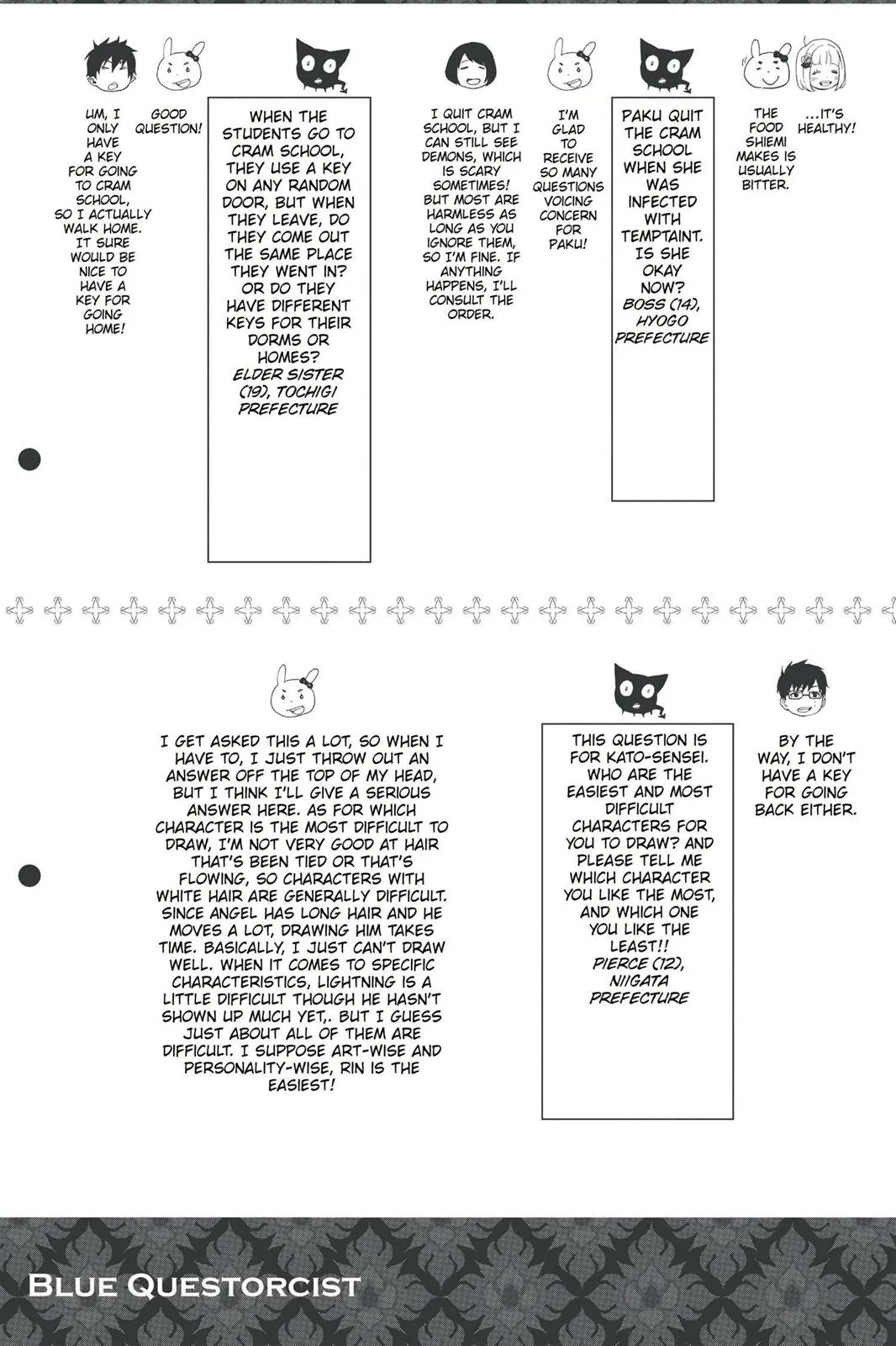 Blue Exorcist, chapter 47, page 43