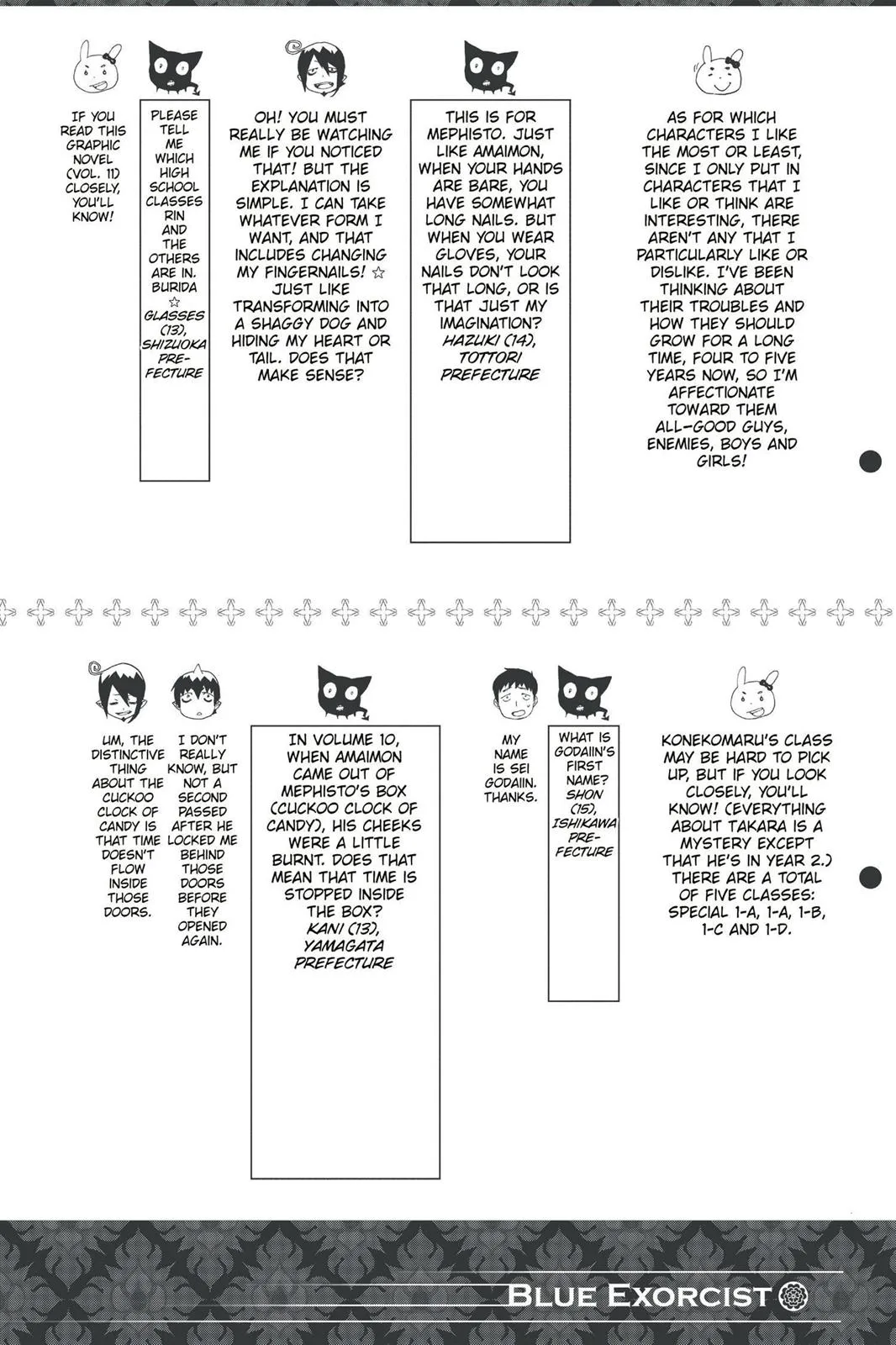 Blue Exorcist, chapter 47, page 44