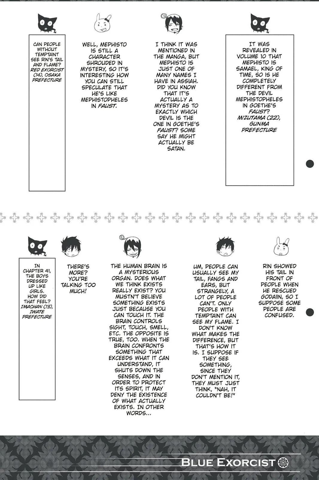 Blue Exorcist, chapter 47, page 46
